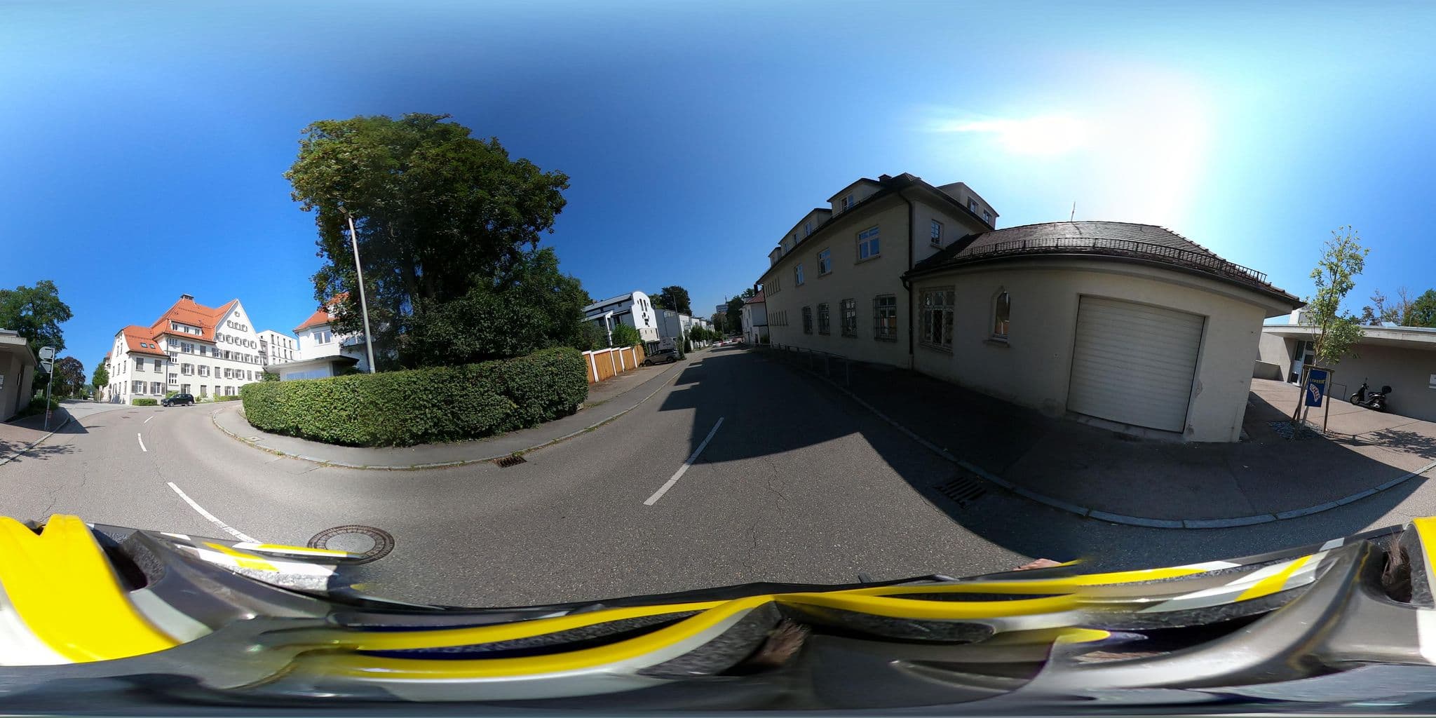 Street view near Safranberg Hotel, Ulm — © traxs (CC BY-SA · Mapillary)