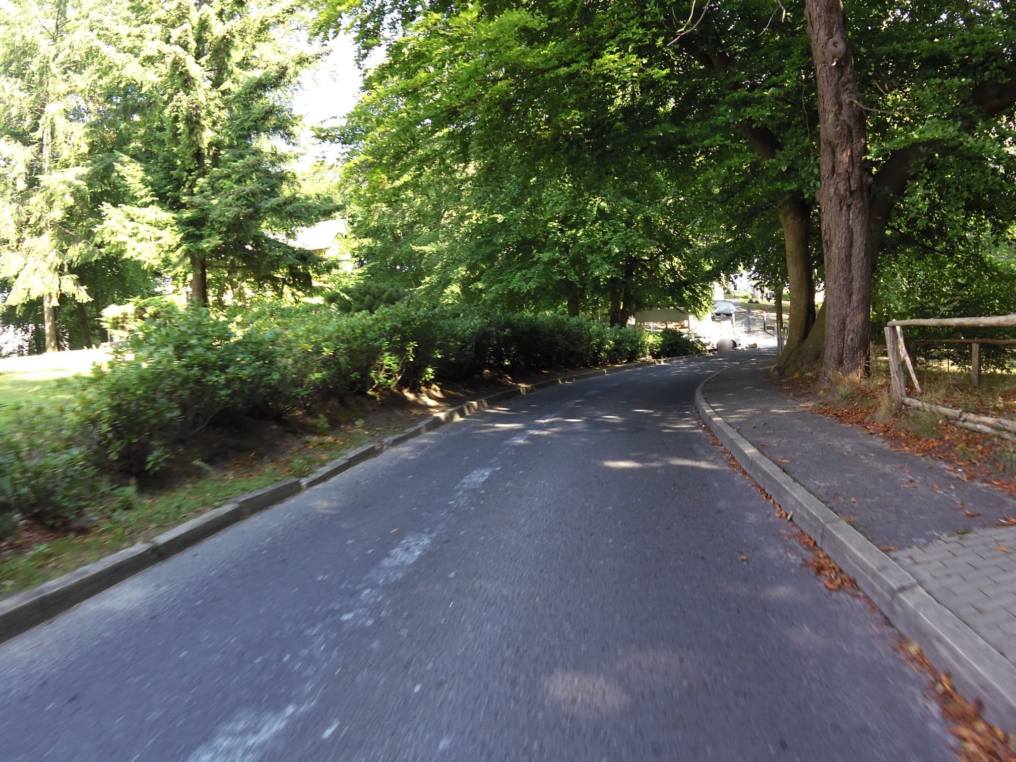 Street view near Weißes Schloß, Seebad Heringsdorf