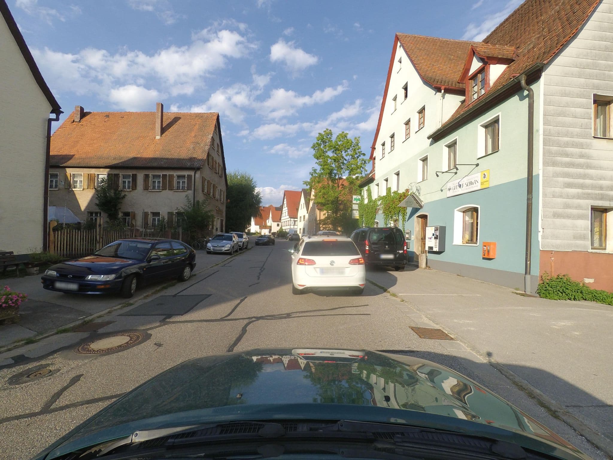 Street view near Grüner Schwan, Vorra — © wegavision (CC BY-SA · Mapillary)