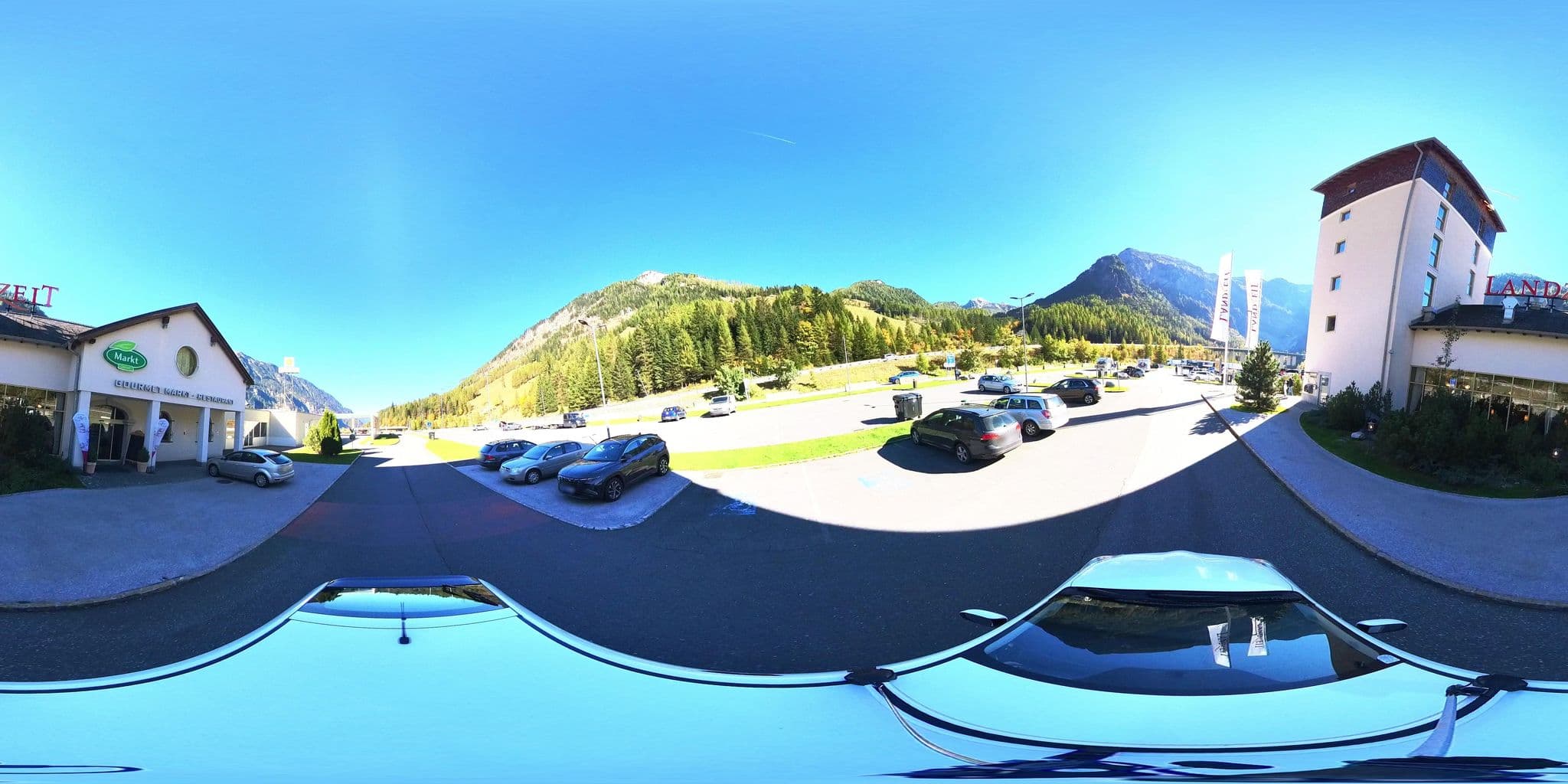 Street view near Landzeit Tauernalm, Hof — © osmplus_org (CC BY-SA · Mapillary)