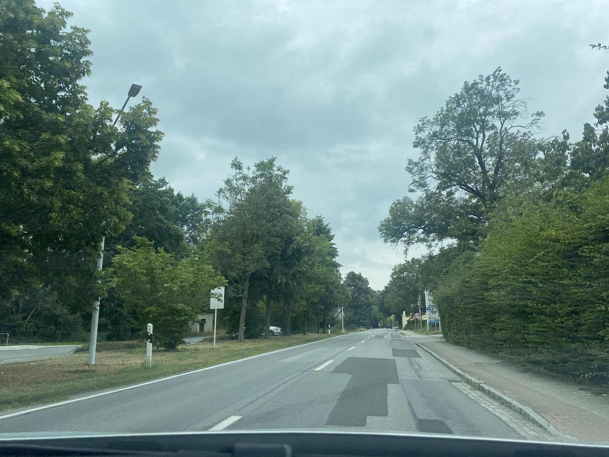 Street view near Gasthof Olbasee, Guttau — © vorwaertsimmer (CC BY-SA · Mapillary)