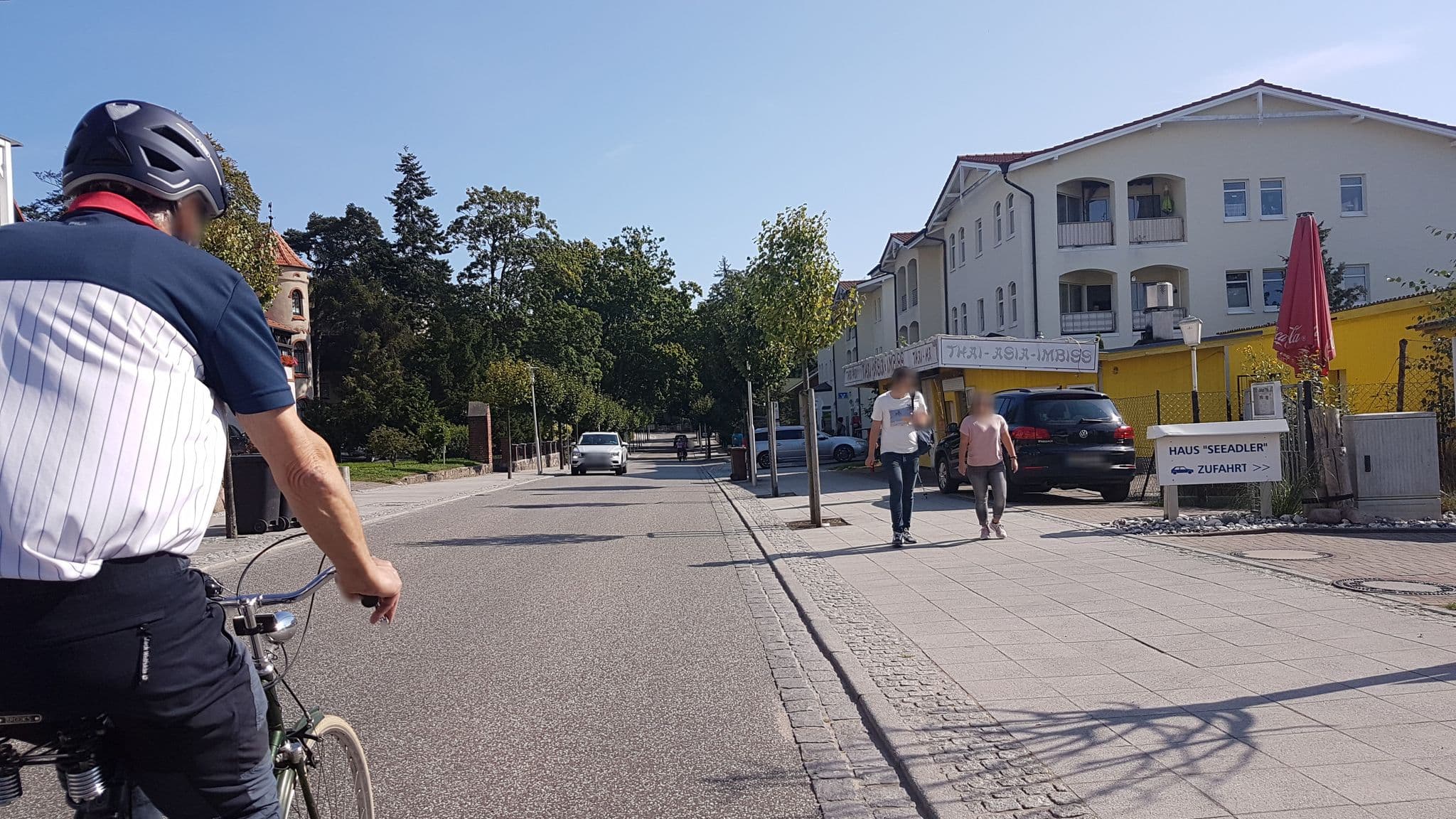 Street view near Villa Annika, Sellin
