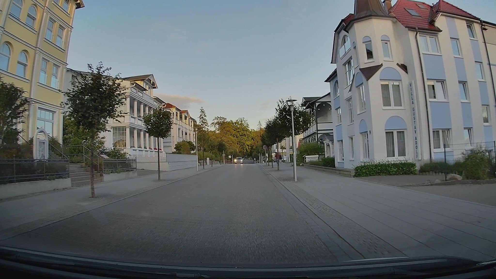 Street view near Villa Gustav Adolf, Sellin