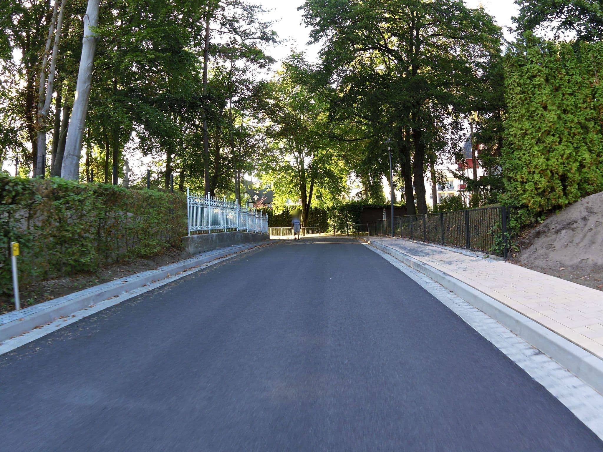 Street view near Villa Aegir, Seebad Heringsdorf