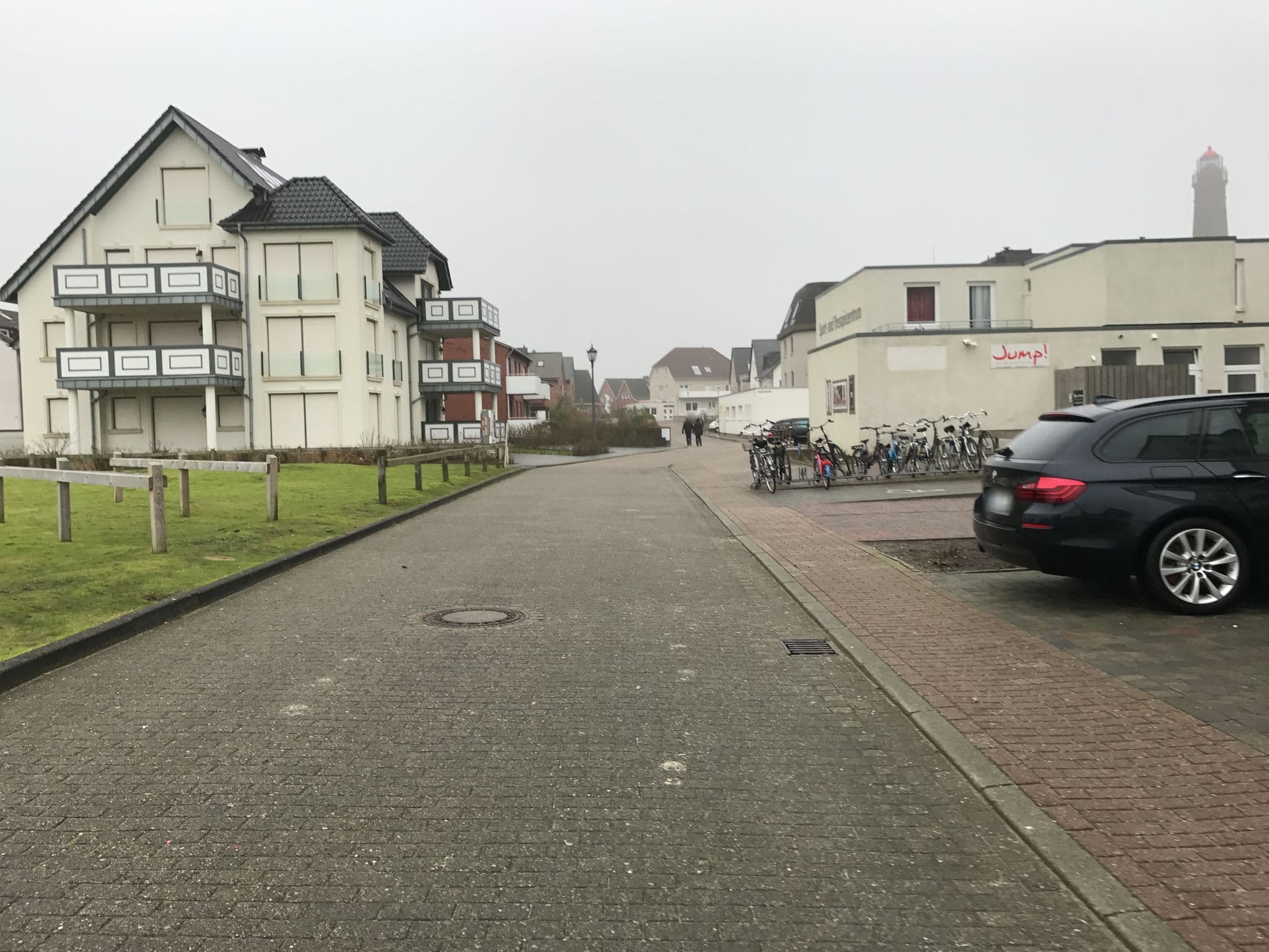 Street view near Strandhotel Hohenzollern, Borkum