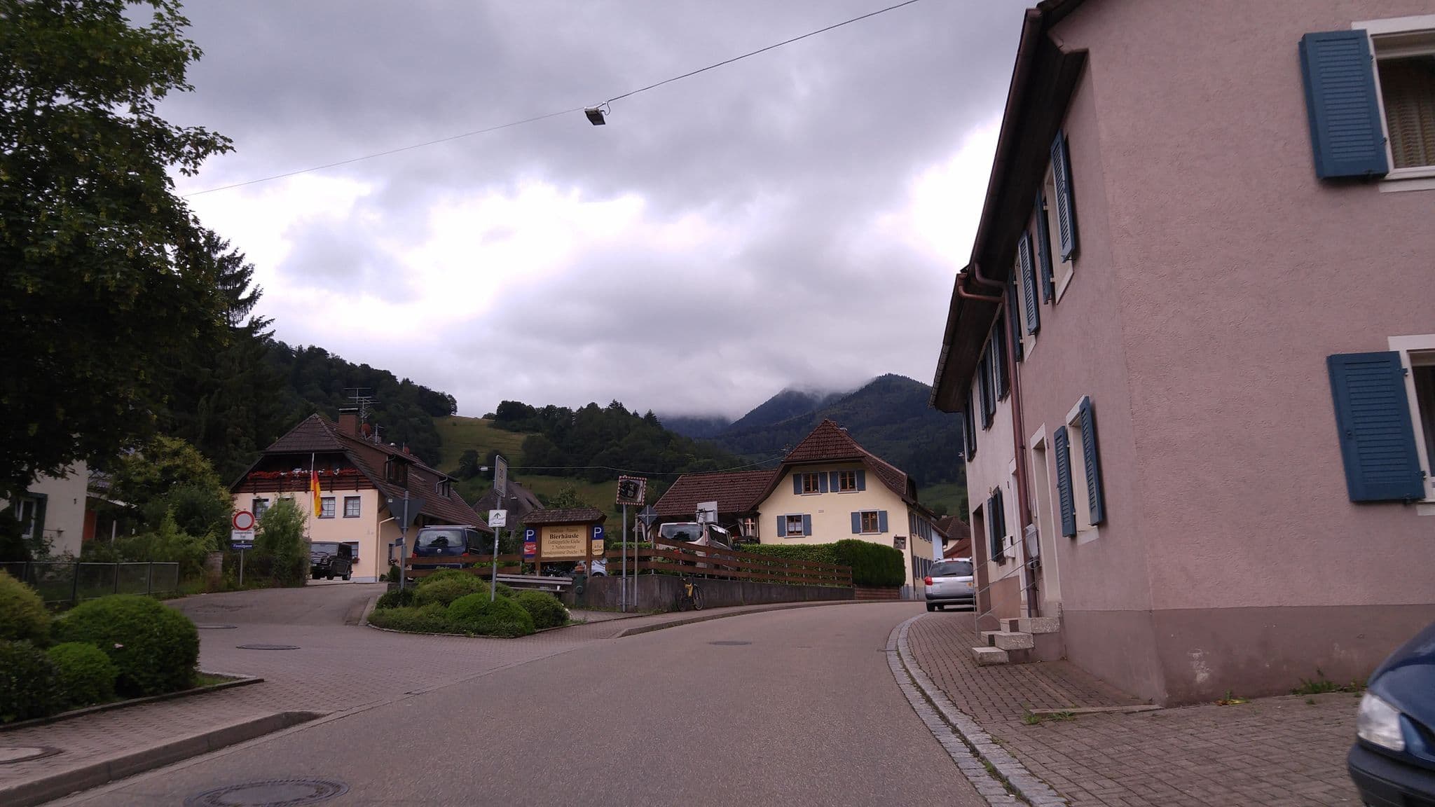 Street view near Gasthaus Pension Bierhäusle, Münstertal/Schwarzwald — © aa_blaablaa (CC BY-SA · Mapillary)