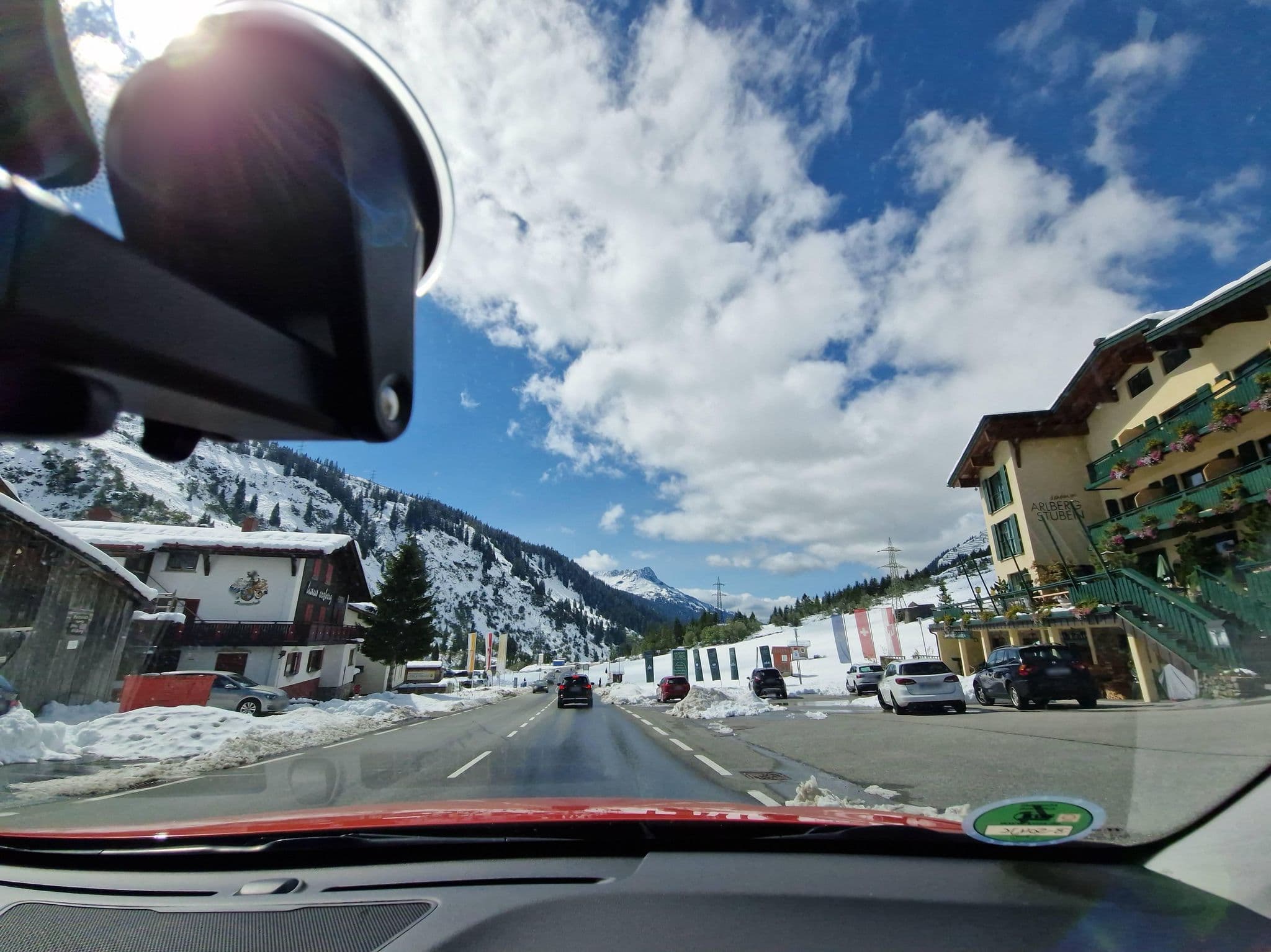 Street view near Haus Flexen, Lech