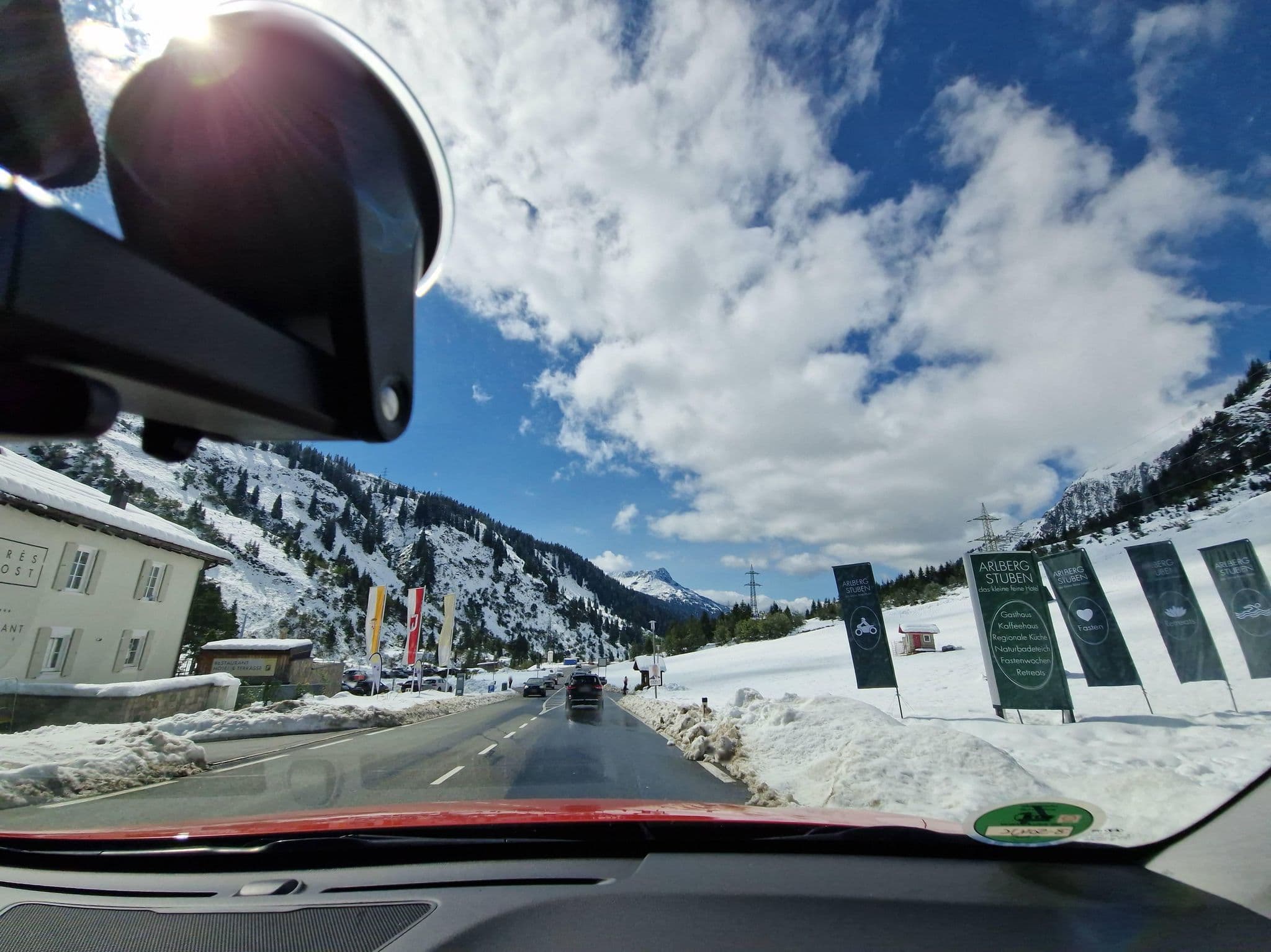 Street view near Hotel Aprés Post, Lech