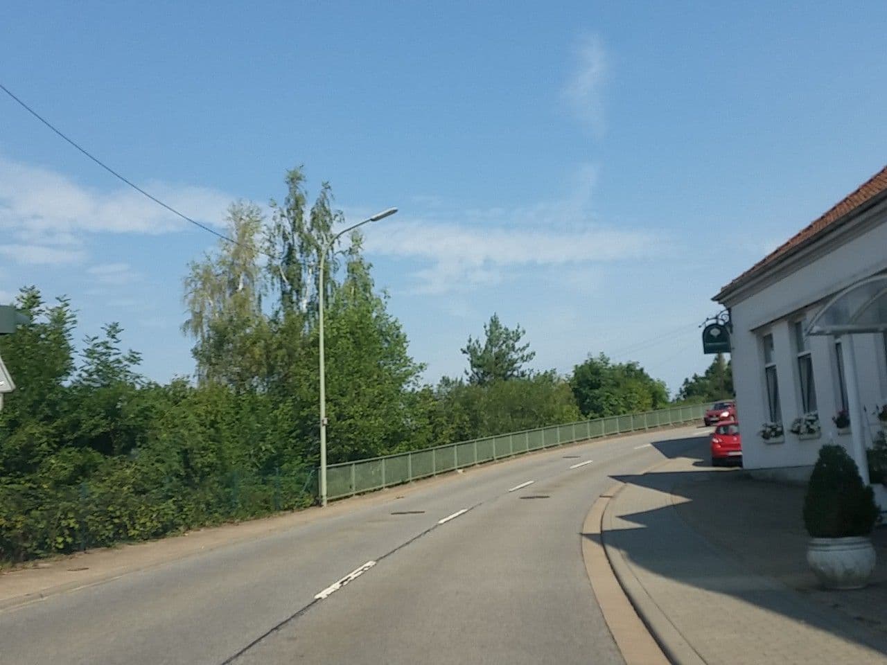 Street view near Frischbier's Hotel Restaurant, Schmelz — © whitechristmas (CC BY-SA · Mapillary)