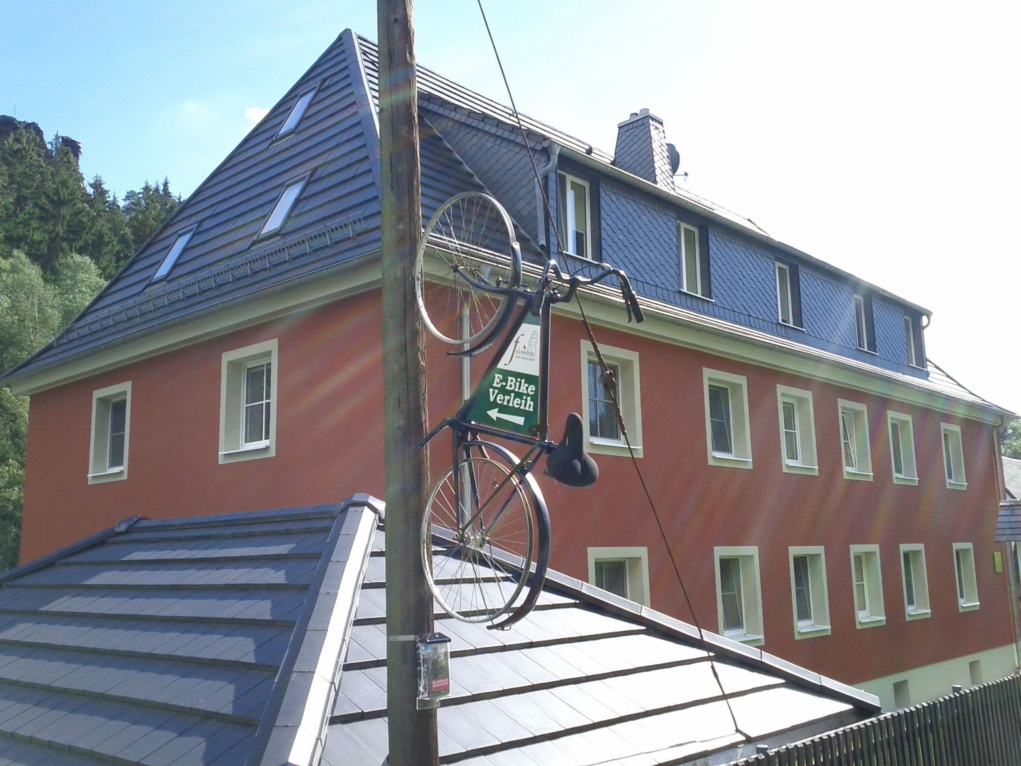 Street view near Pension Felswelten, Königstein — © polarmap (CC BY-SA · Mapillary)