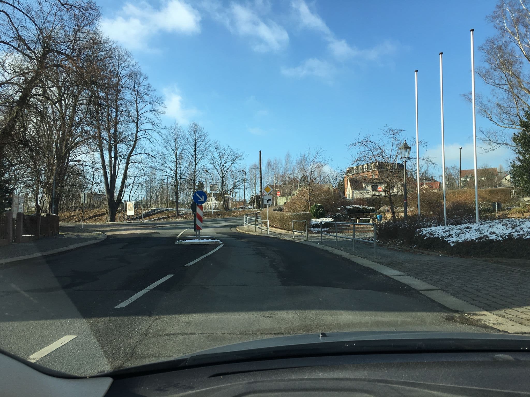 Street view near Pension Olewicki, Penig — © bejotel (CC BY-SA · Mapillary)