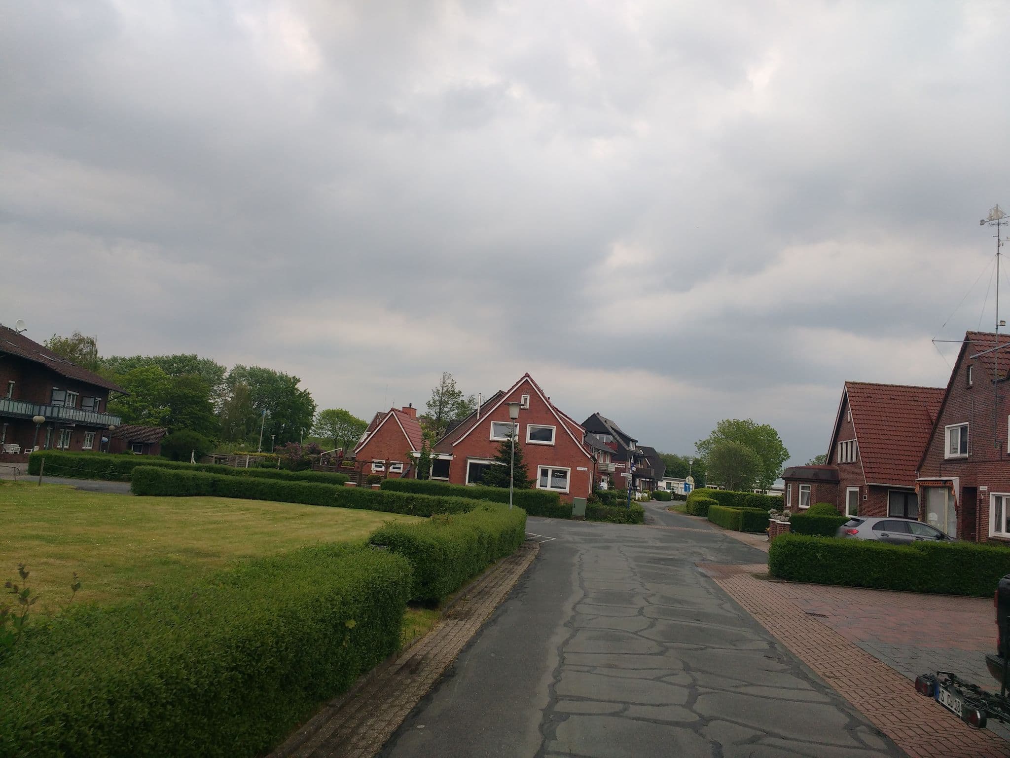 Street view near Hotel Peters, Neuharlingersiel