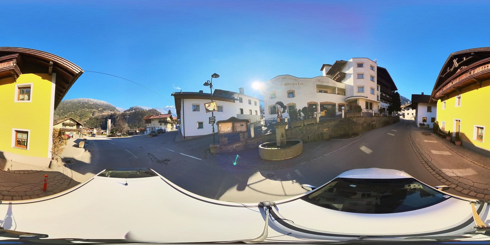 Street view near Hotel Gisela, Sautens — © osmplus_org (CC BY-SA · Mapillary)