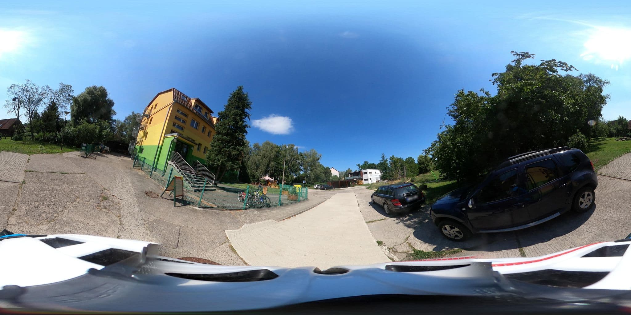 Street view near Hostel am Mühlenfließ, Bad Freienwalde — © Oderradler (CC BY-SA · Mapillary)