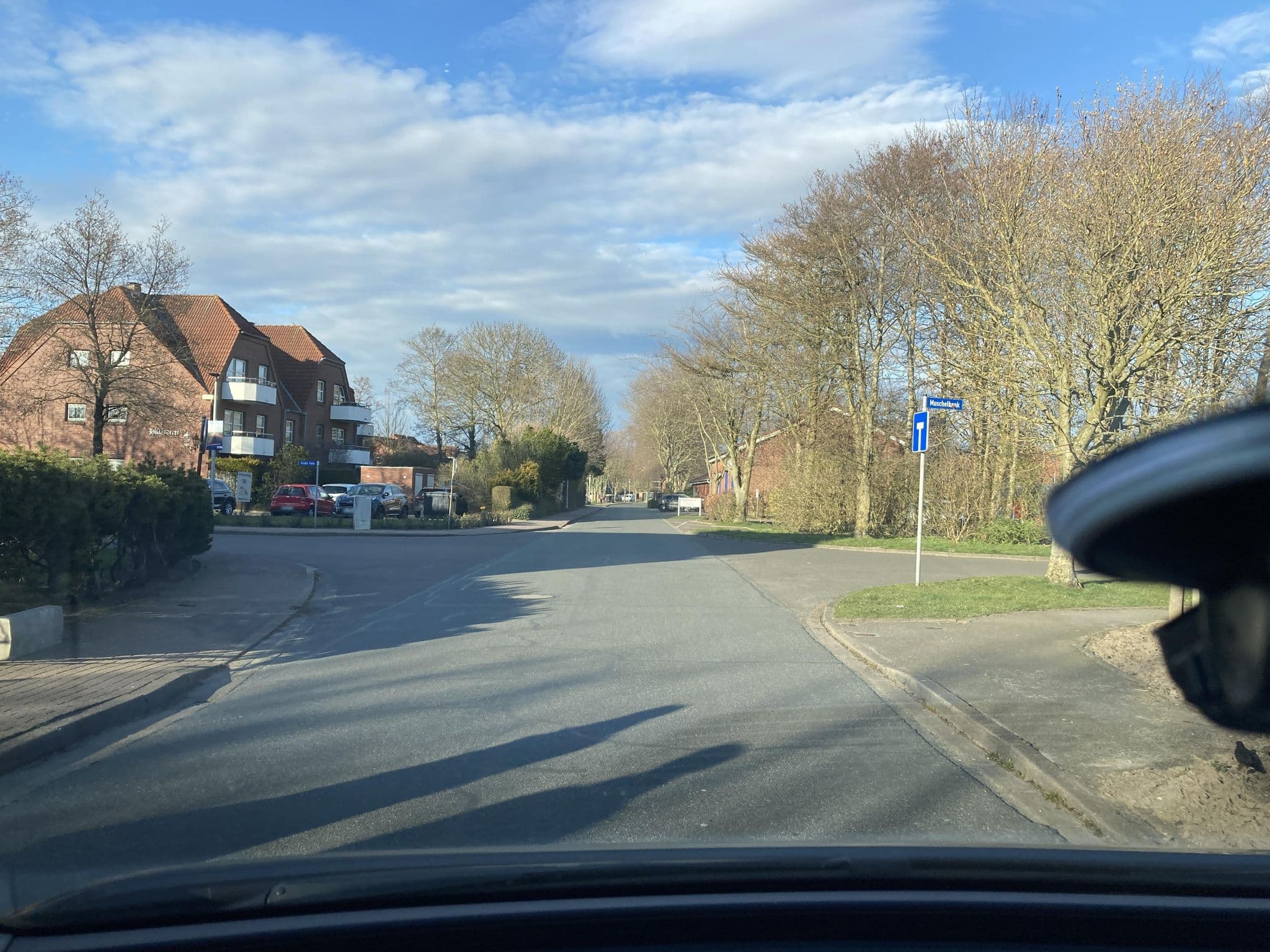 Street view near Haus Padua, Büsum