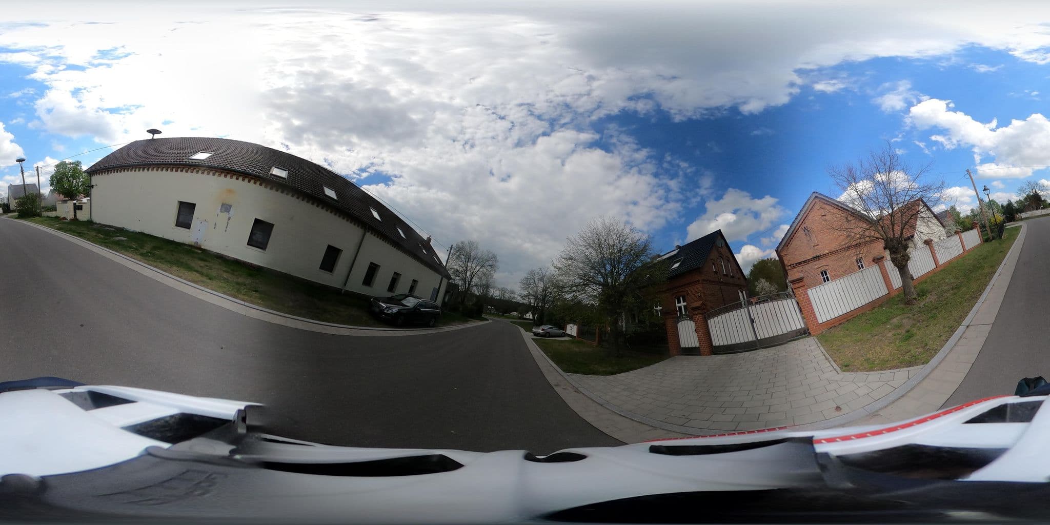 Street view near Pension & Gasthof Storchennest, Beeskow — © Oderradler (CC BY-SA · Mapillary)
