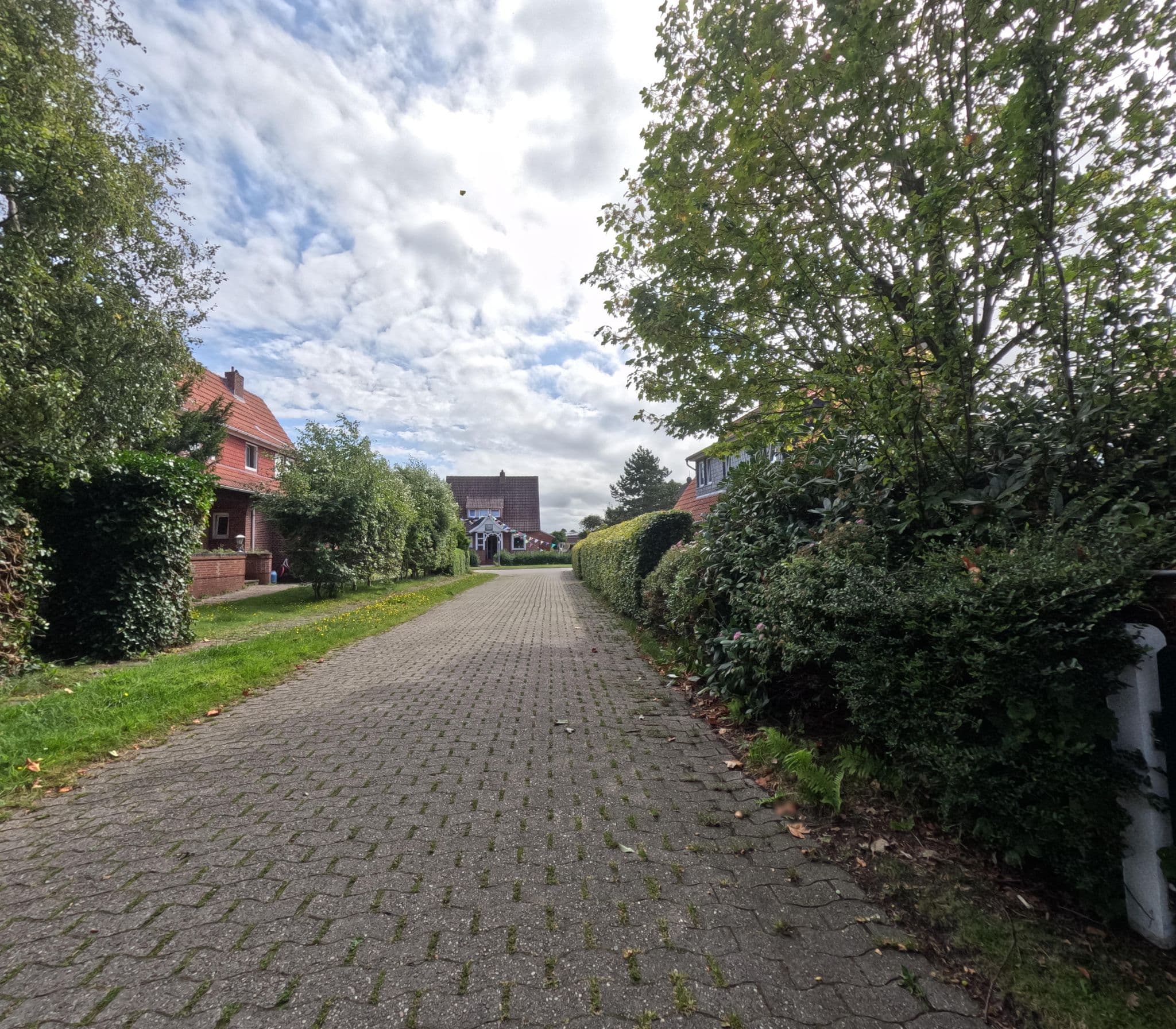 Street view near Um's Eck, Langeoog