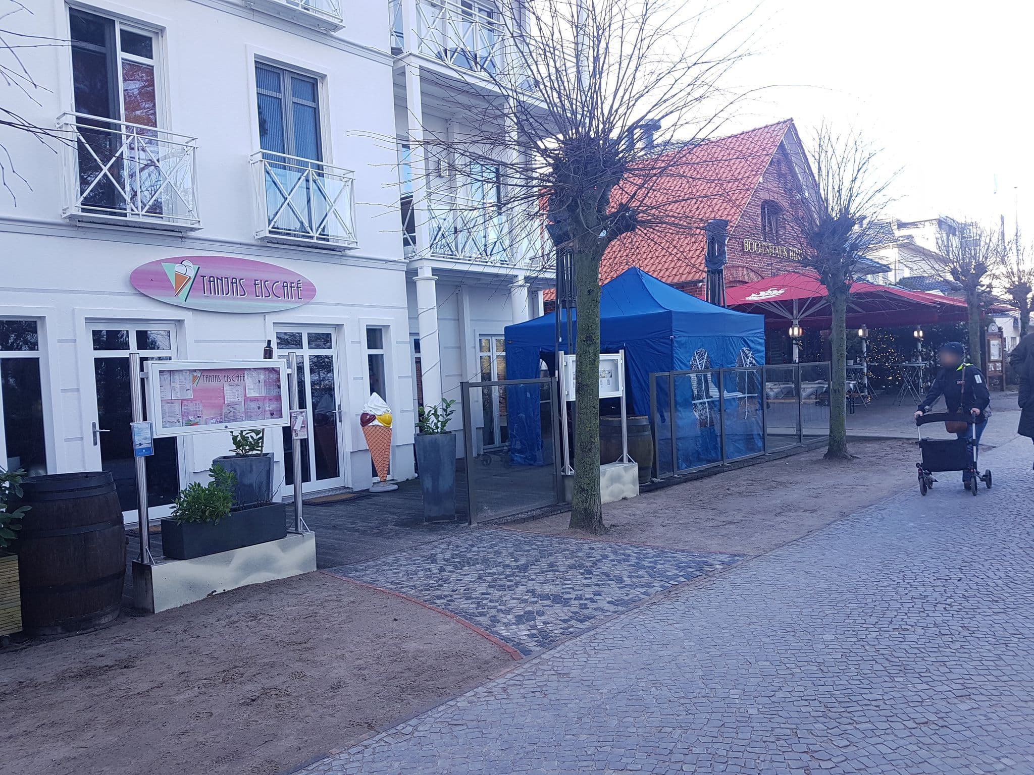 Street view near Villa Helene, Ostseebad Binz