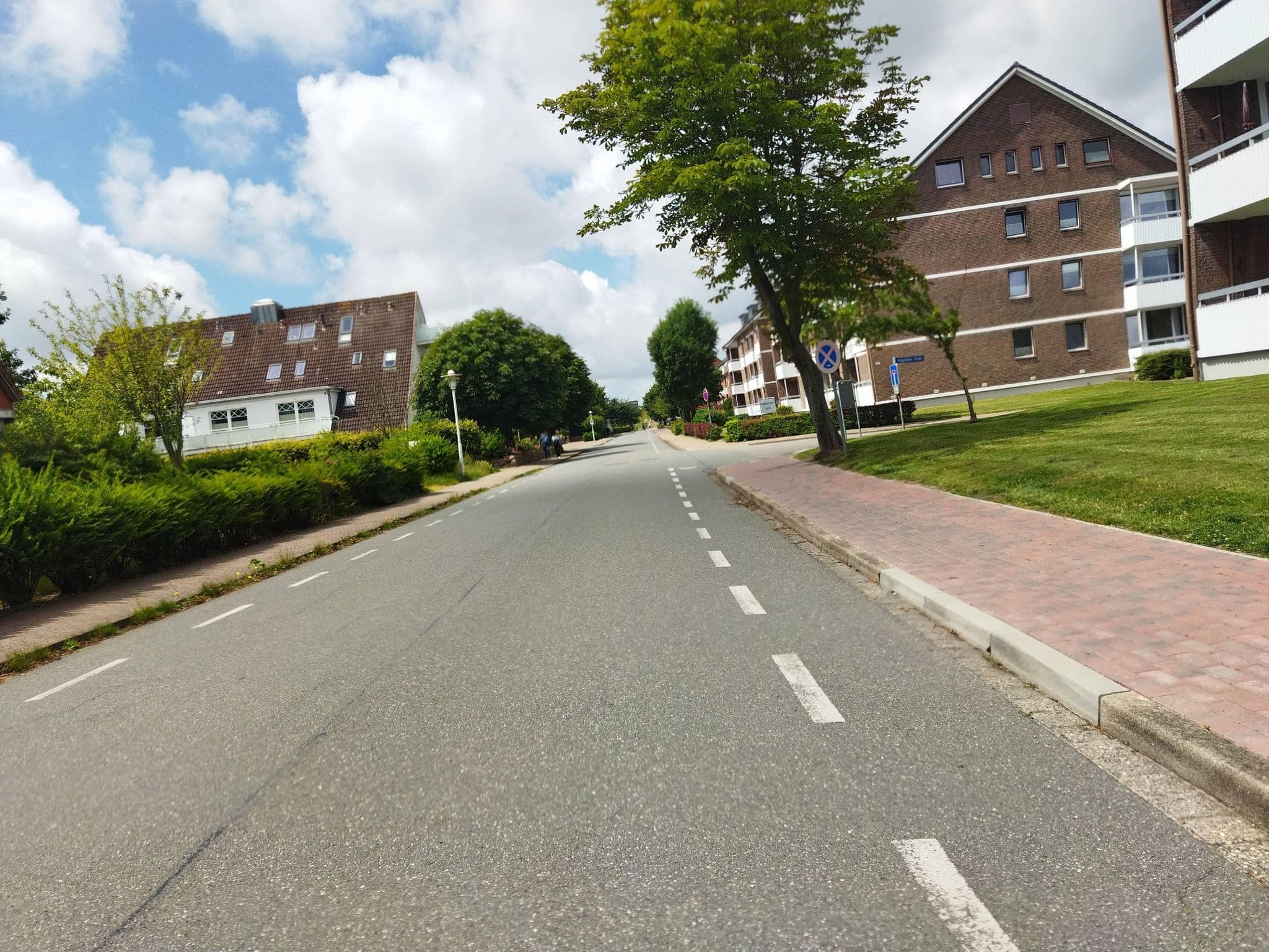Street view near Luina Beach, Büsum
