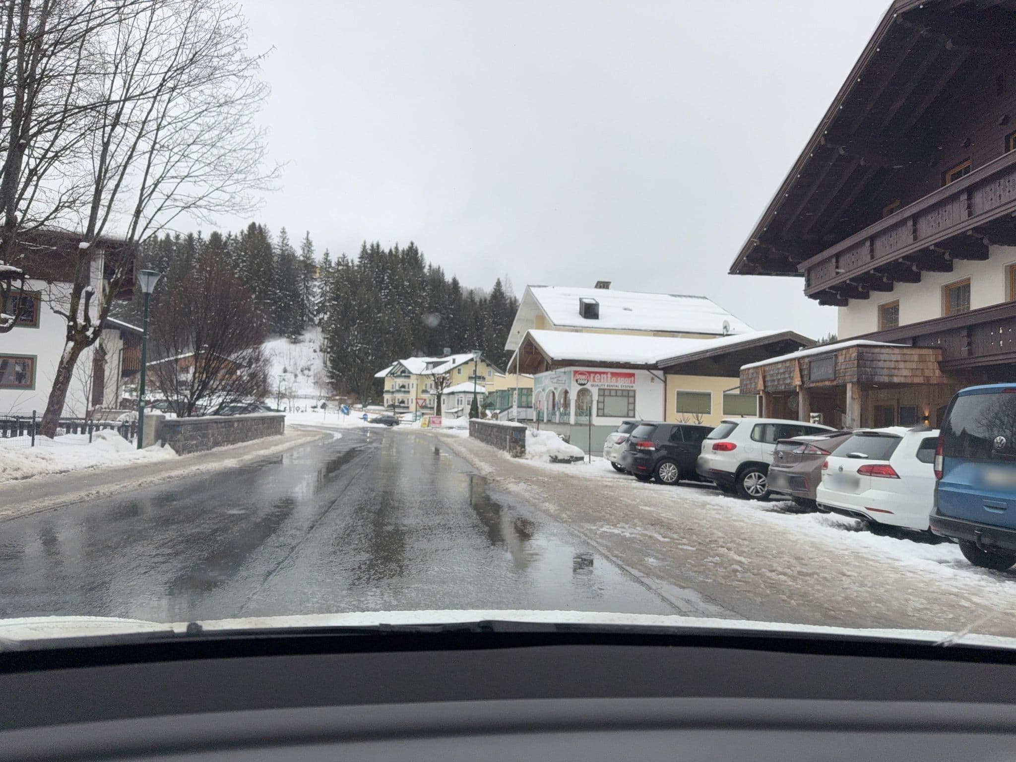 Street view near Pension Gertraud, Radstadt