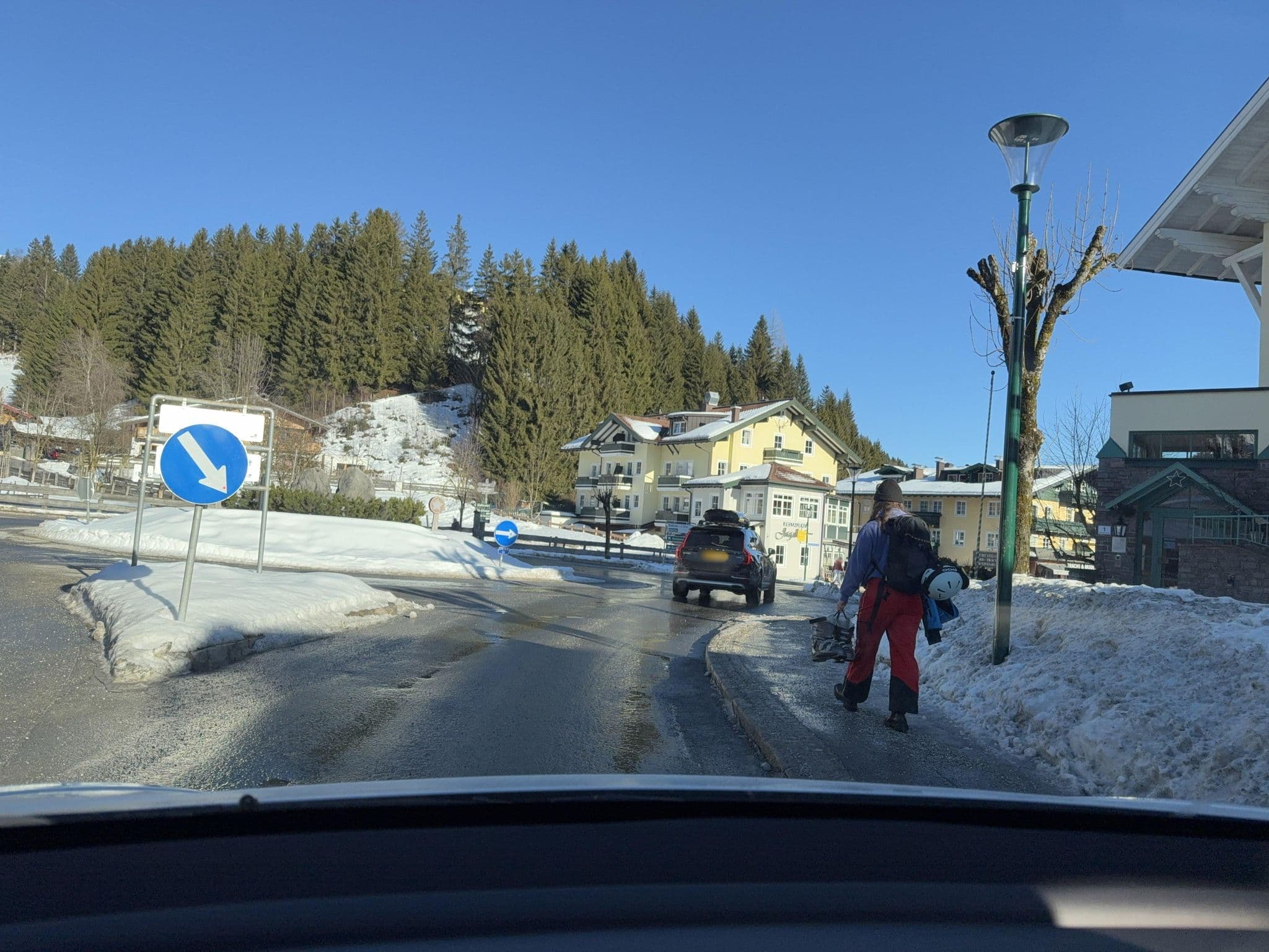 Street view near Aparthotel Alpina, Radstadt