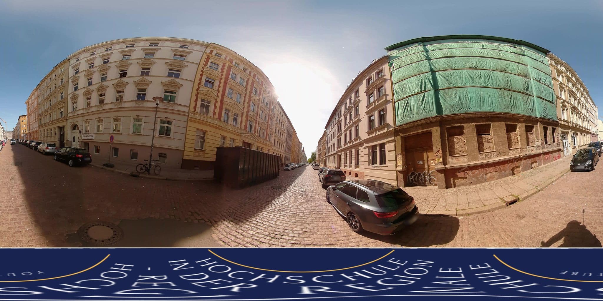 Street view near Solitaire, Halle (Saale) — © MarcAurel2 (CC BY-SA · Mapillary)