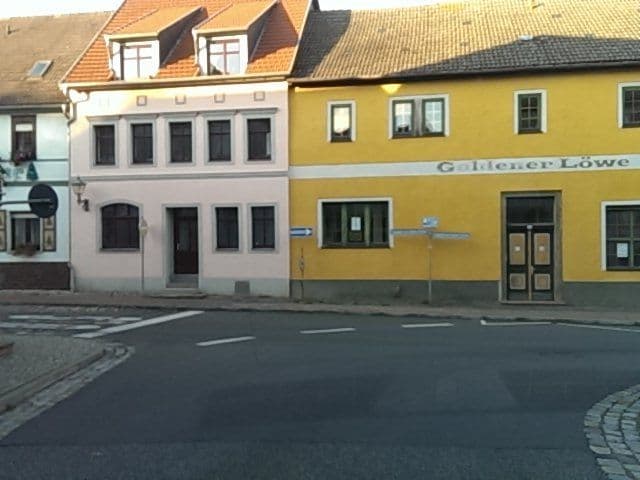 Street view near Gaststätte & Pension „Zur Tanne“, Wiehe — © bufonto (CC BY-SA · Mapillary)