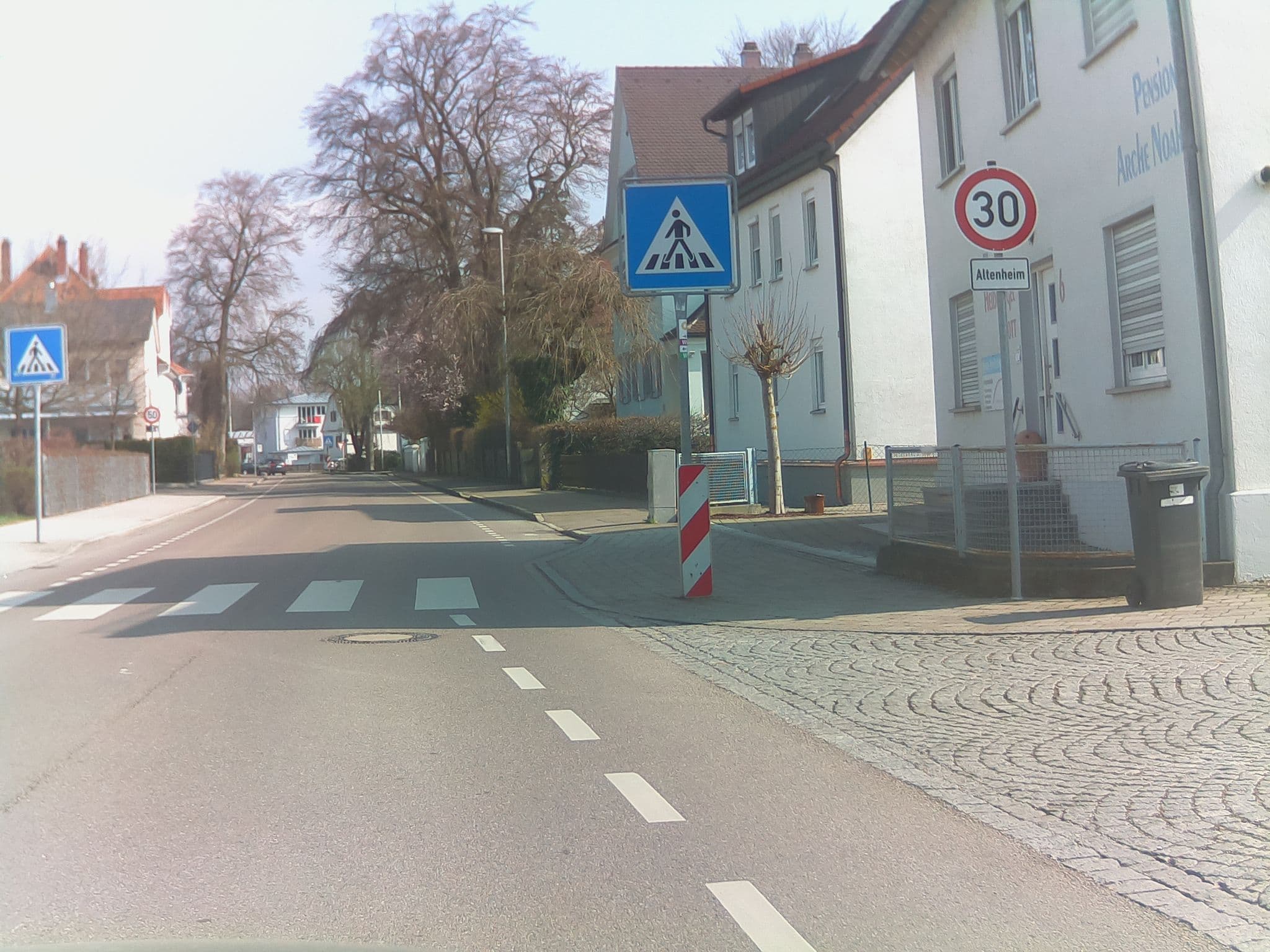 Street view near Pension Arche Noah, Dietenheim — © ramap (CC BY-SA · Mapillary)