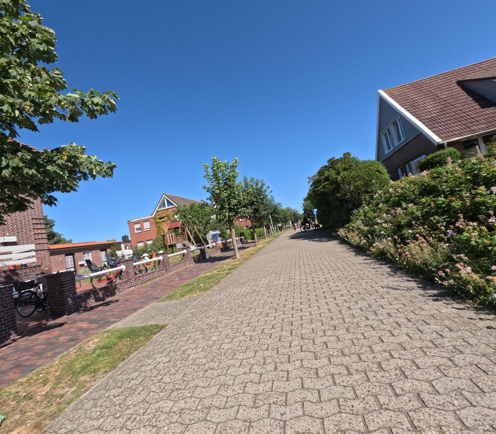 Street view near Villa Westend, Langeoog