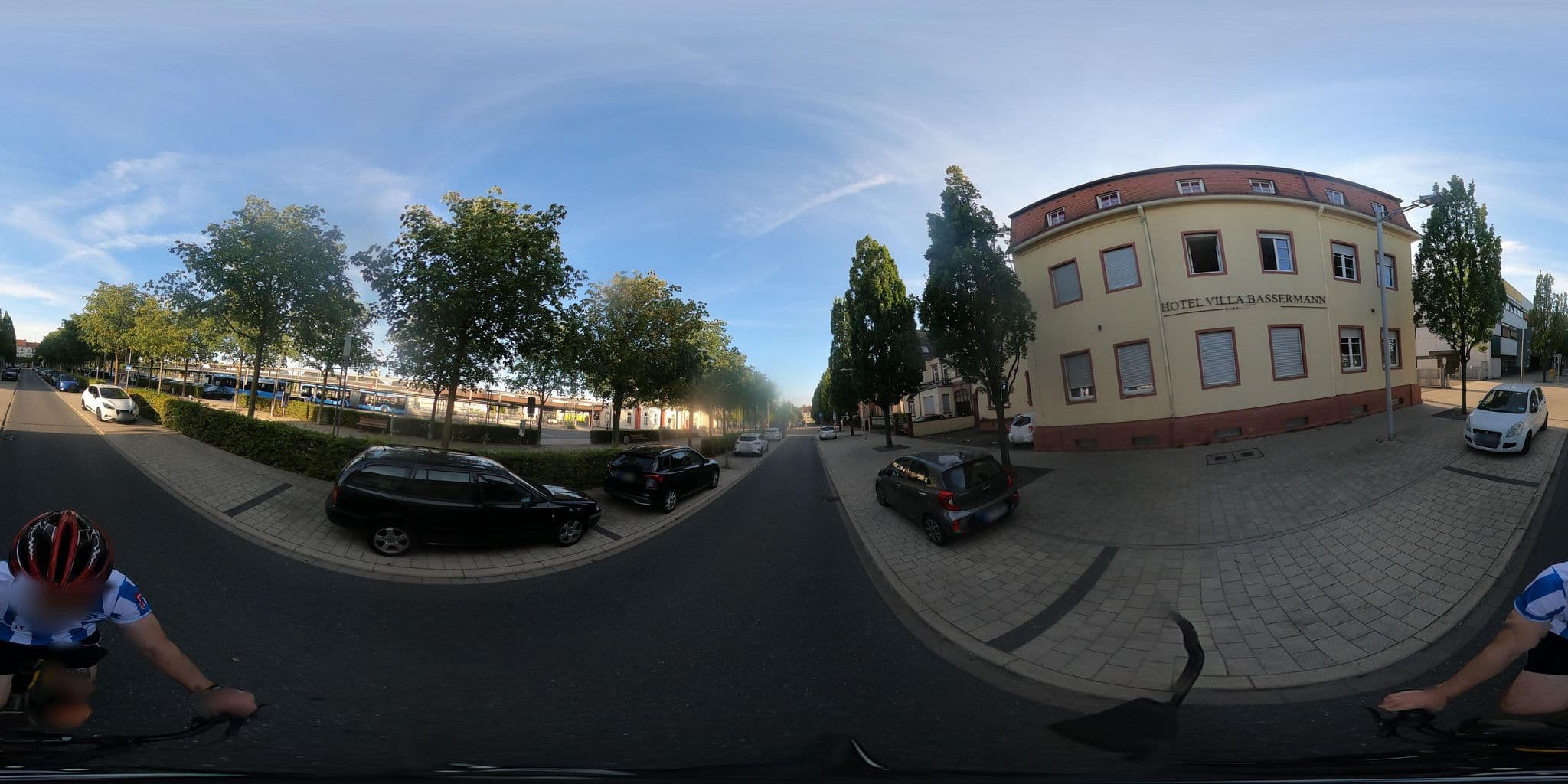 Street view near Hotel Villa Bassermann, Schwetzingen — © RadNETZ (CC BY-SA · Mapillary)