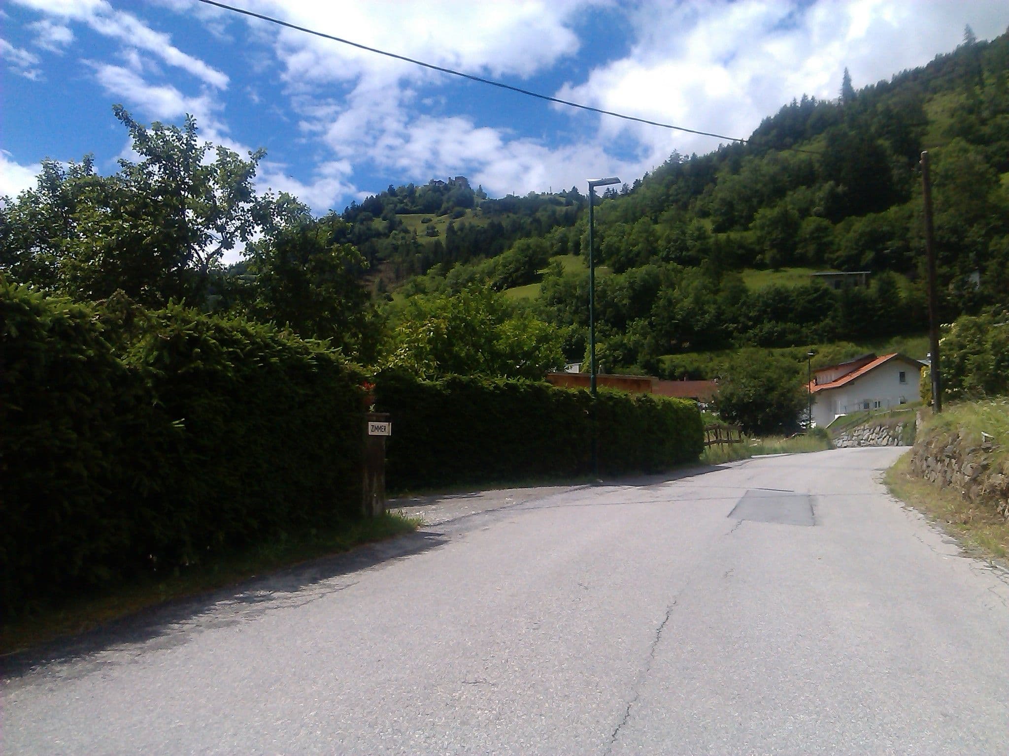 Street view near Haus Schöndorfer, Prutz