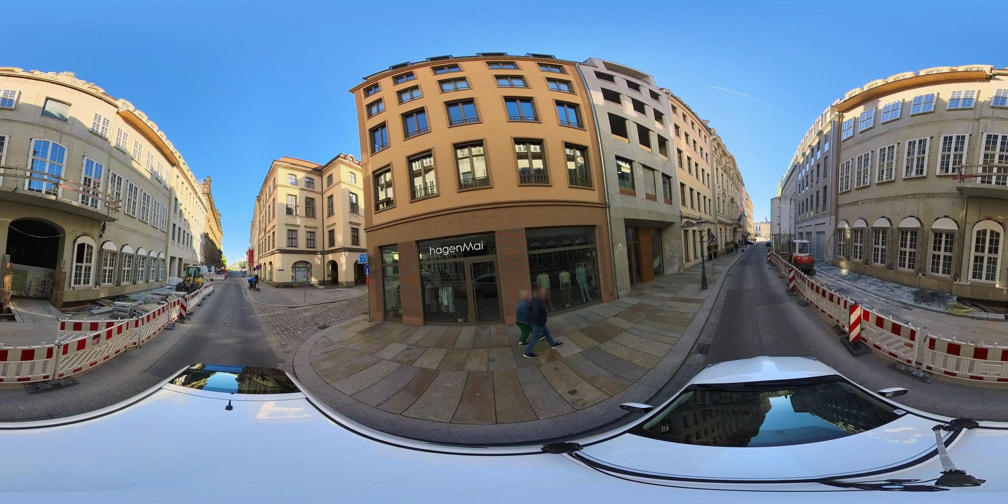 Street view near Hapimag Stadtresidenz Dresden, Dresden — © osmplus_org (CC BY-SA · Mapillary)