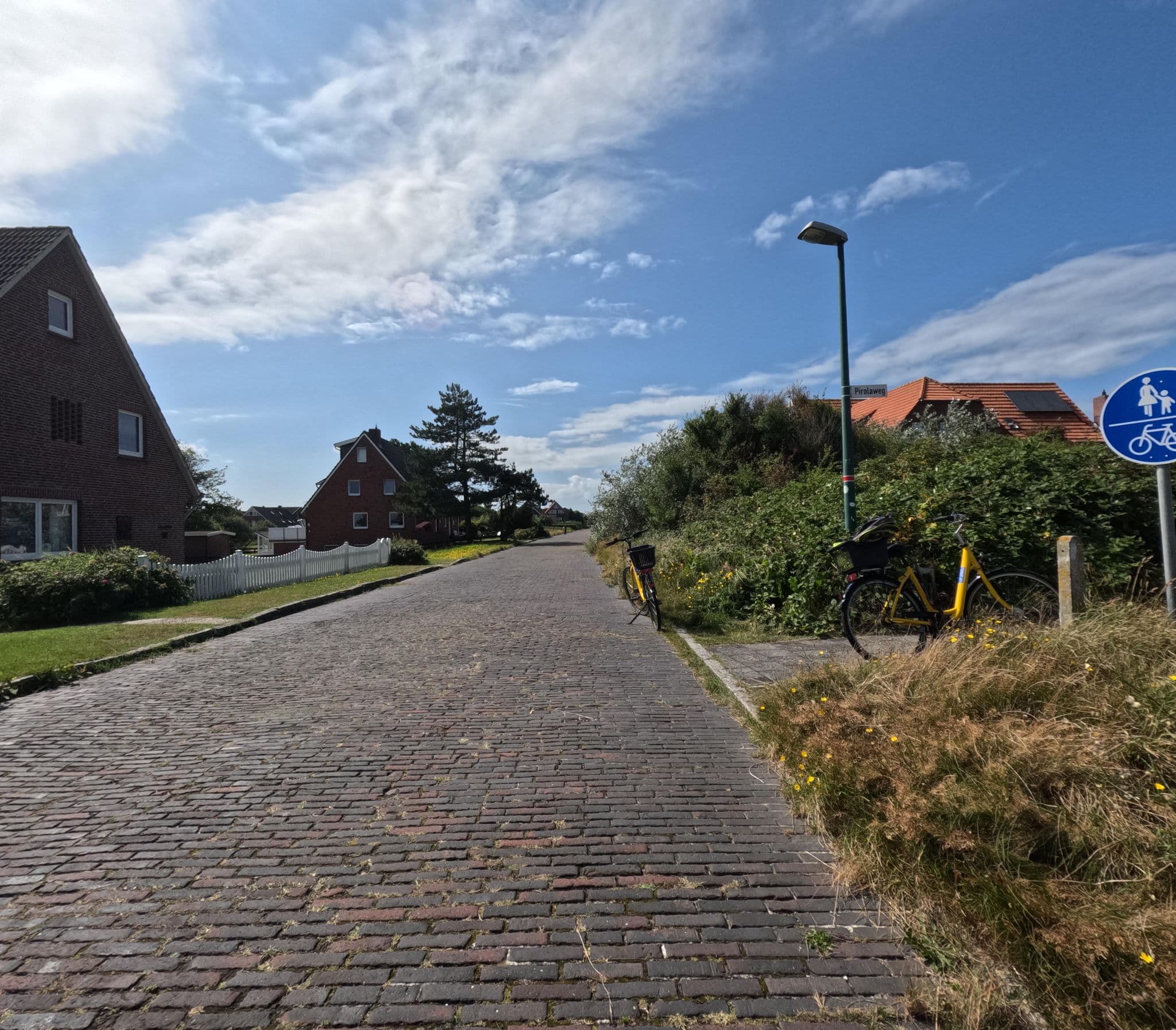 Street view near Haus Glahr, Langeoog
