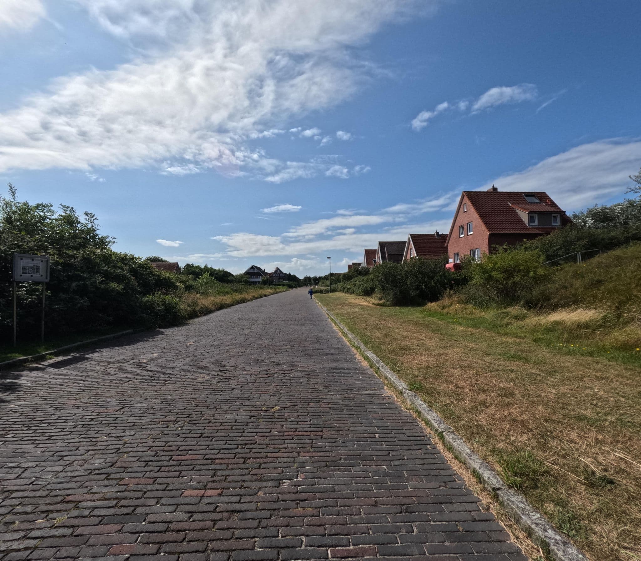 Street view near Haus Dornröschen, Langeoog