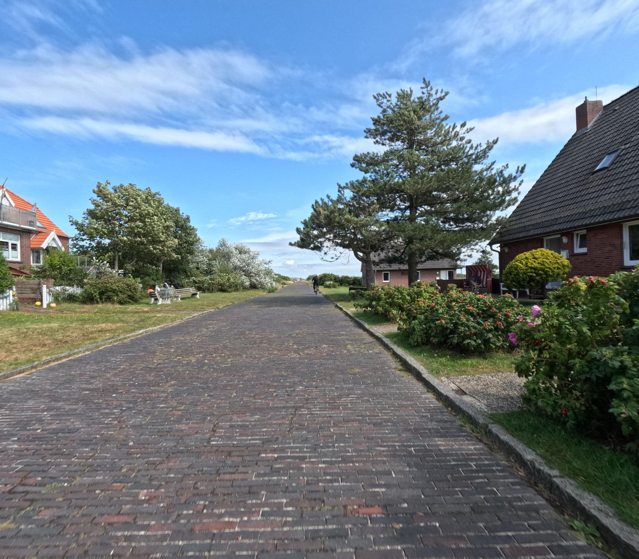 Street view near Haus Ostend, Langeoog