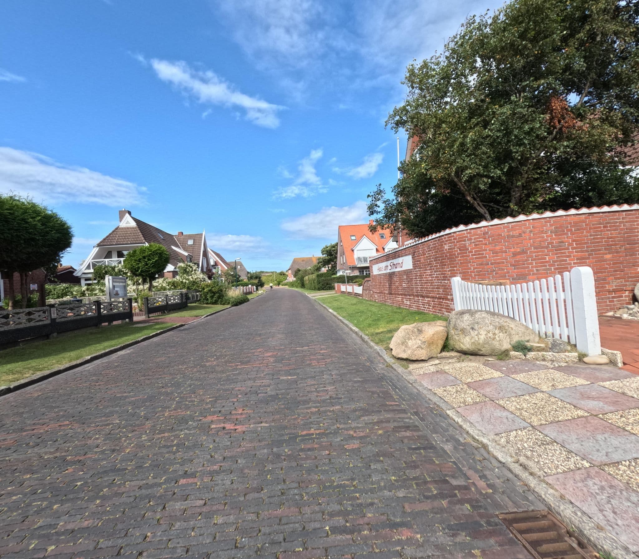 Street view near Haus am Strand, Langeoog