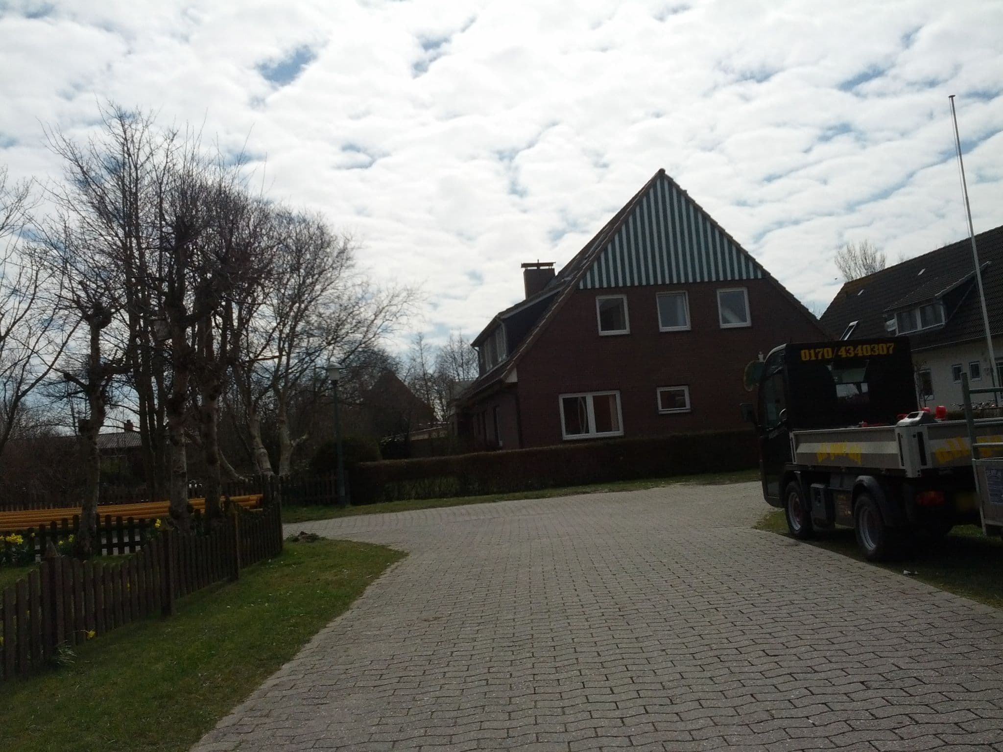 Street view near Ammermanns Hus, Langeoog