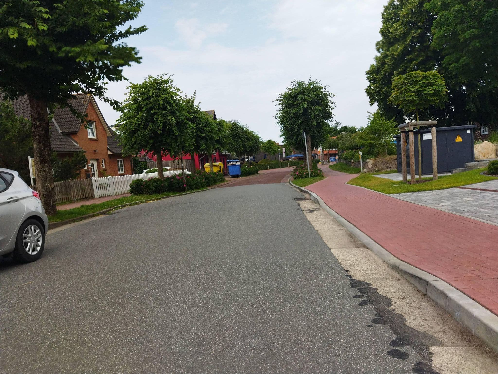 Street view near Halli Een, Sankt Peter-Ording
