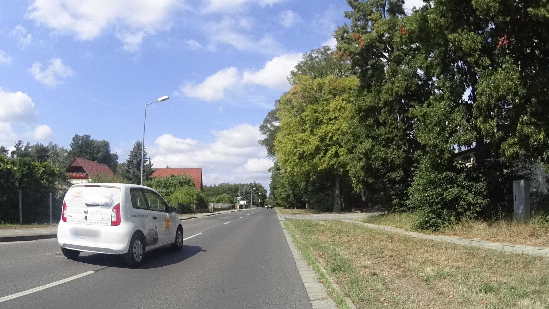 Street view near Am Wasserturm Pension & Gaststätte, Bad Muskau — © ramap (CC BY-SA · Mapillary)