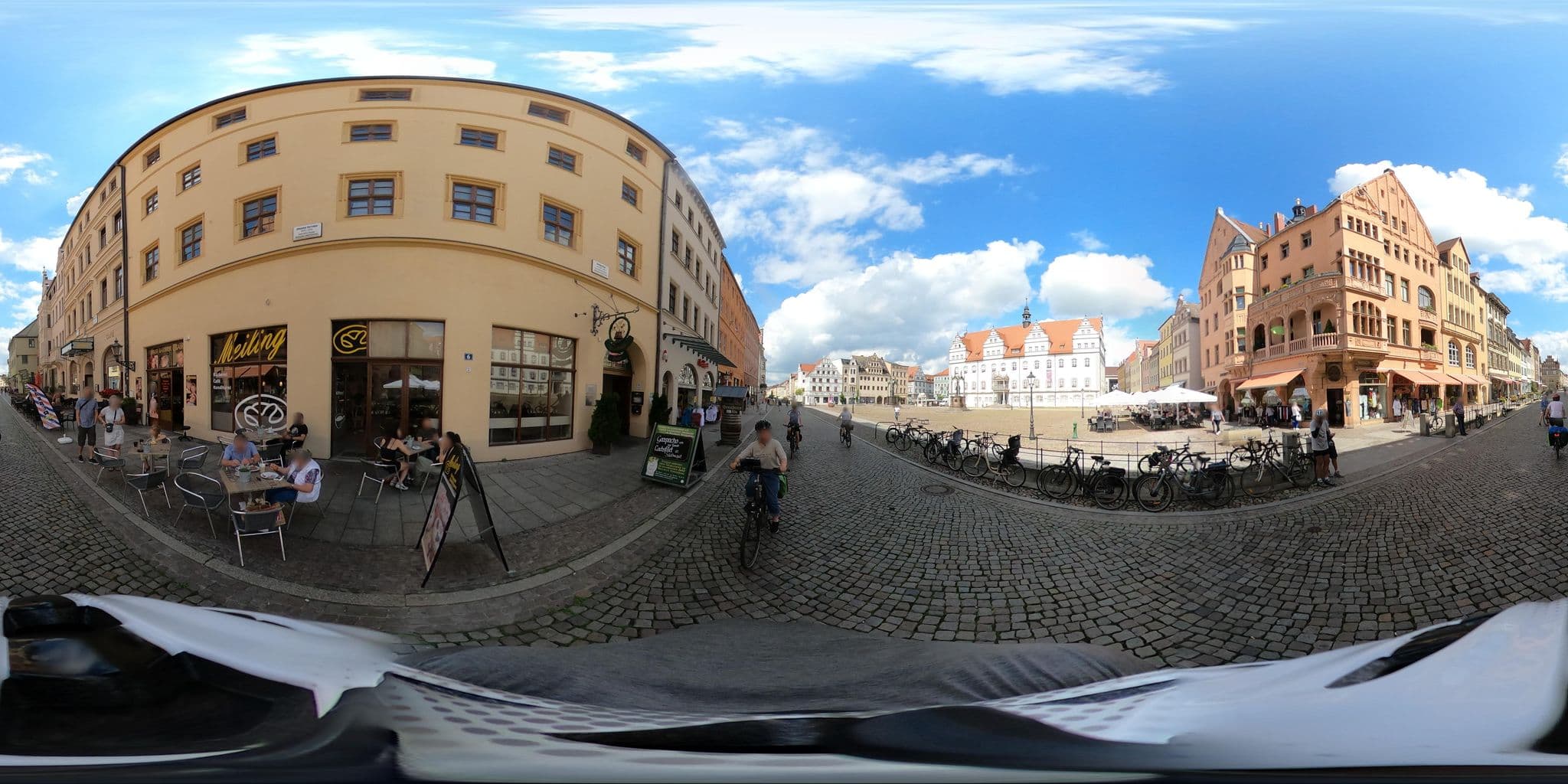 Street view near Hotel Goldener Adler, Wittenberg — © Mobilitaetswerk (CC BY-SA · Mapillary)