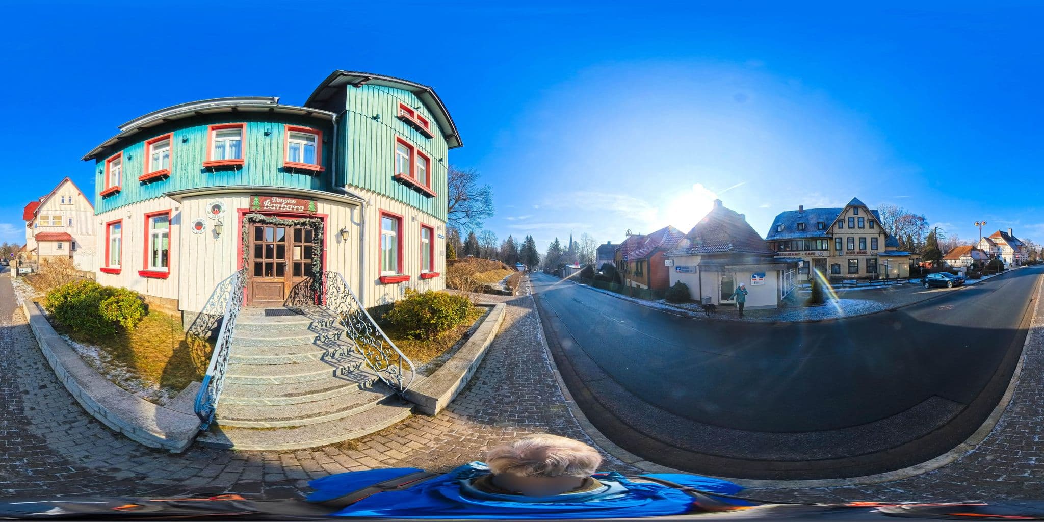Street view near Pension Barbara, Braunlage