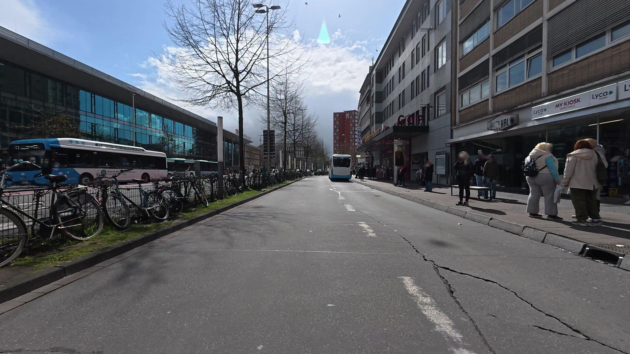 Street view near Kaiserhof, Münster — © Morina (CC BY-SA · Mapillary)