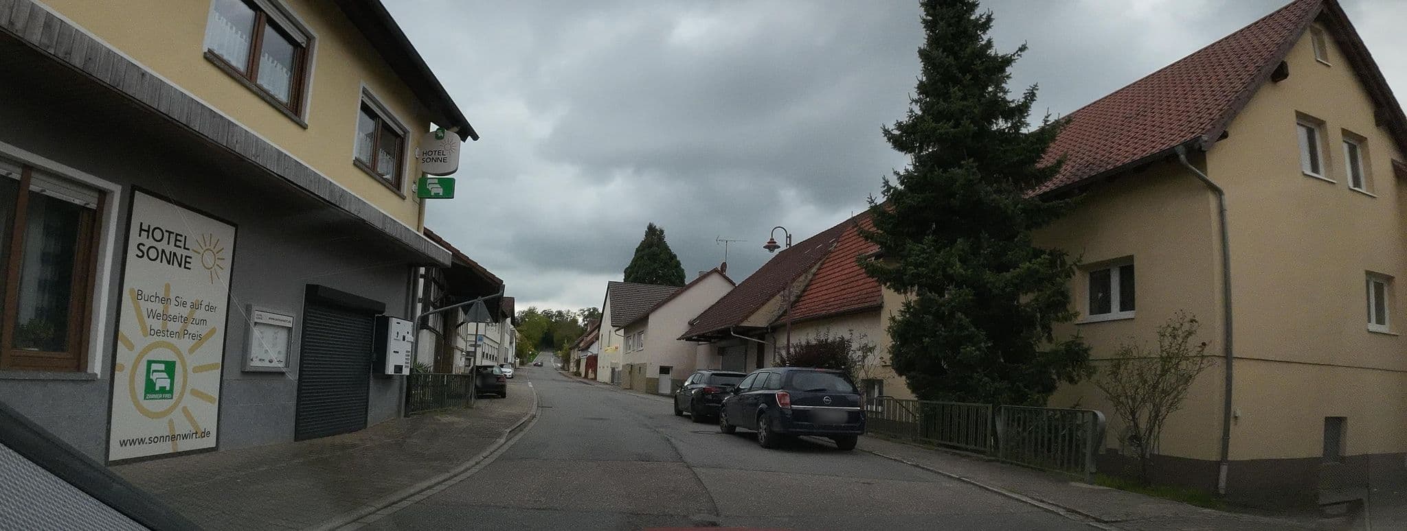Street view near Gasthaus Sonne, Kirchardt — © teddy73 (CC BY-SA · Mapillary)