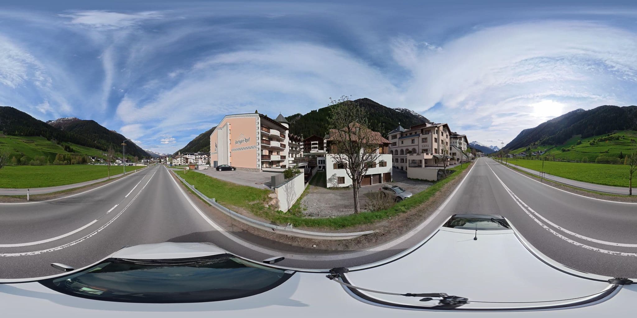 Street view near Garni Lasalt, Ischgl
