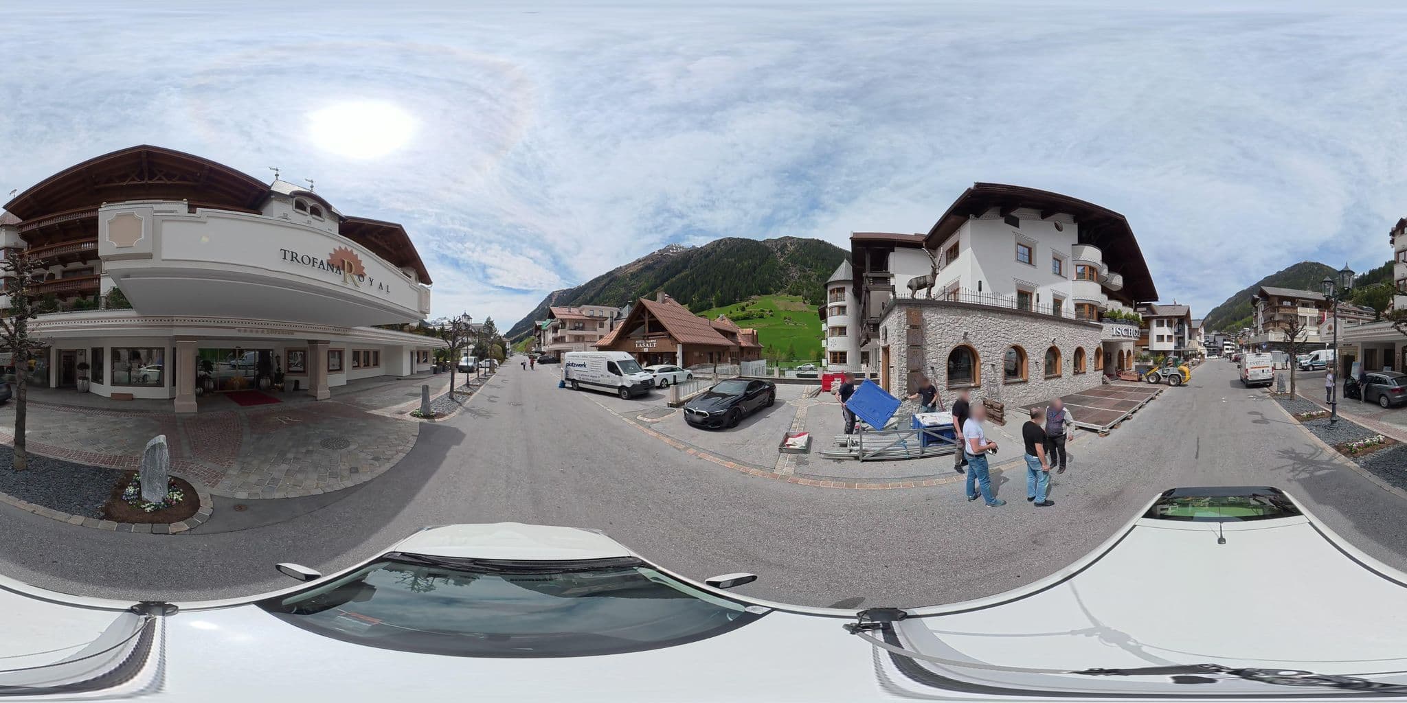 Street view near Trofana, Ischgl