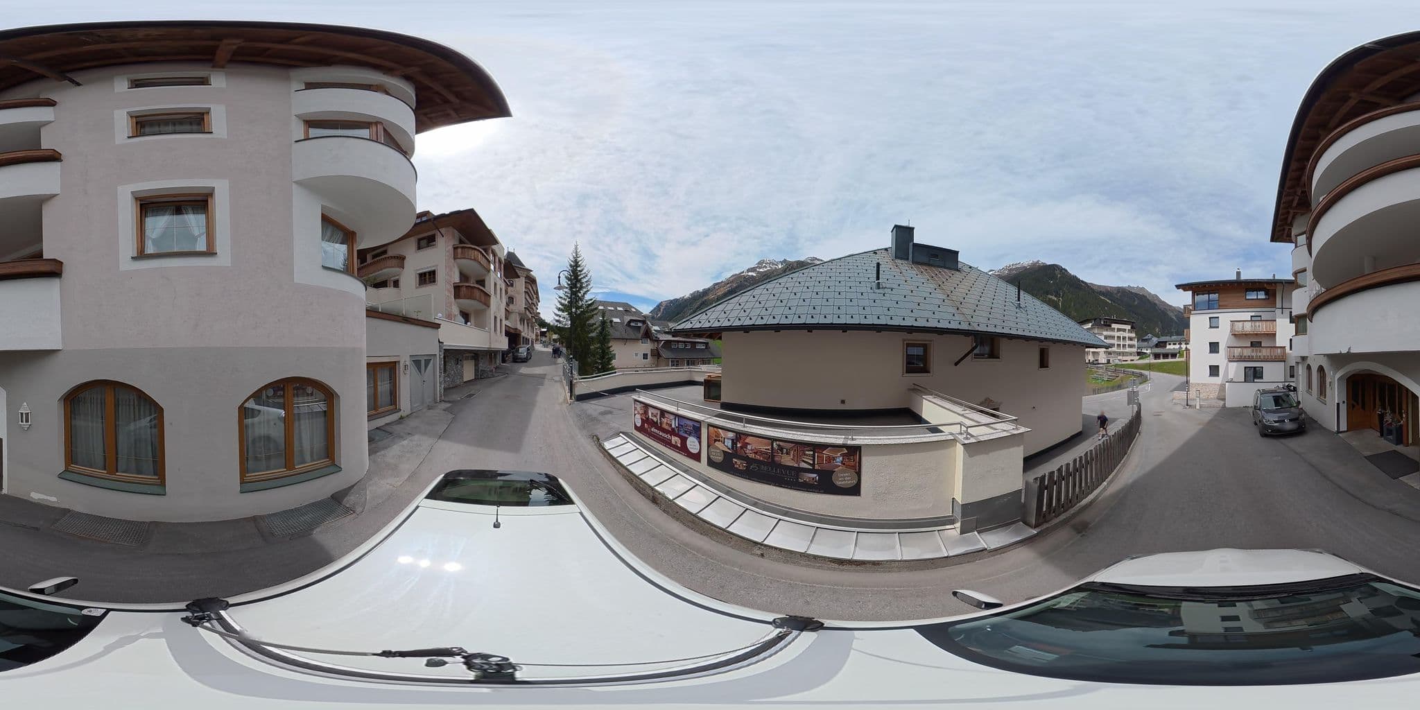 Street view near Hotel Garni Bellevue, Ischgl
