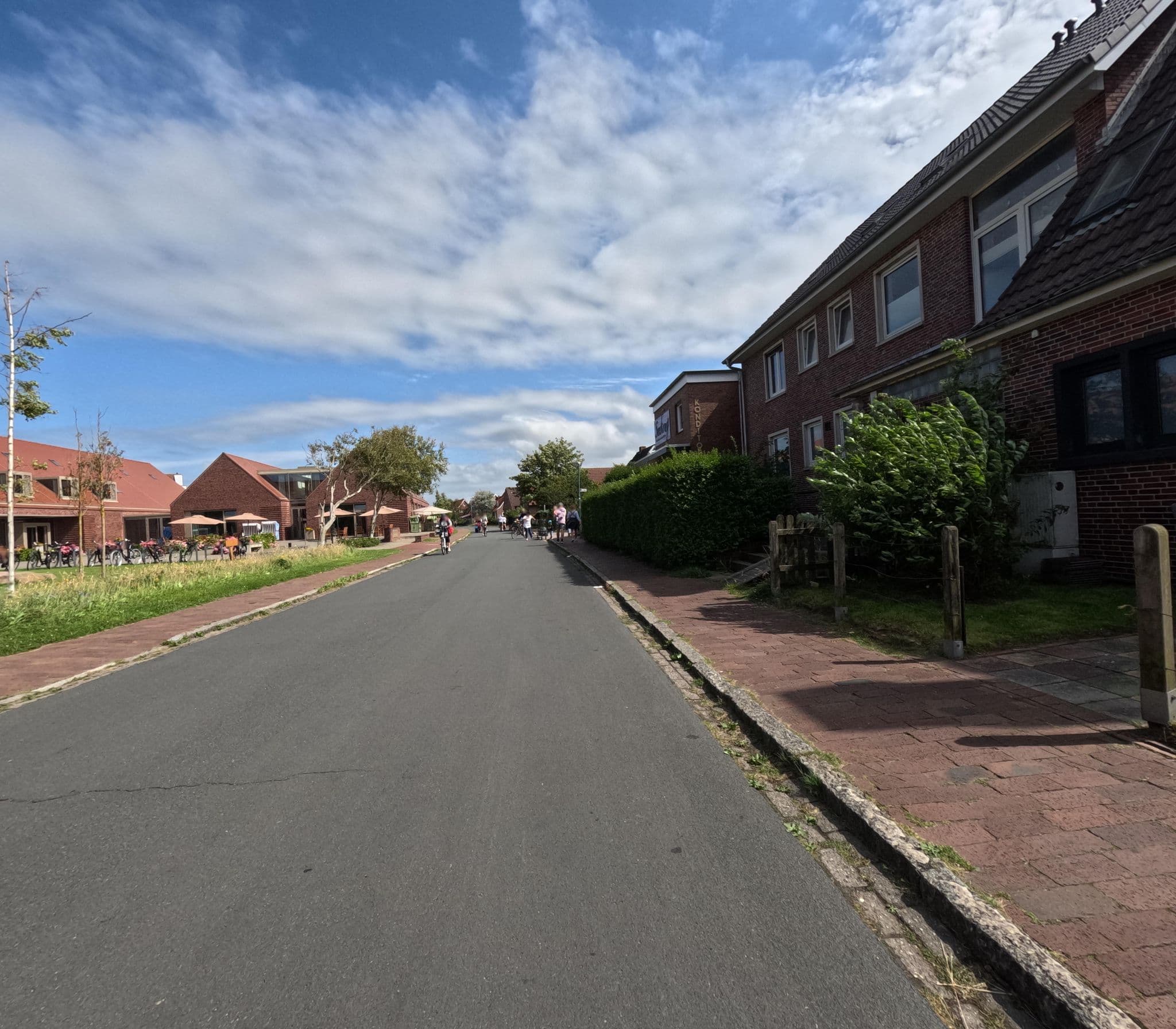 Street view near Dat Sömmerhuus, Langeoog