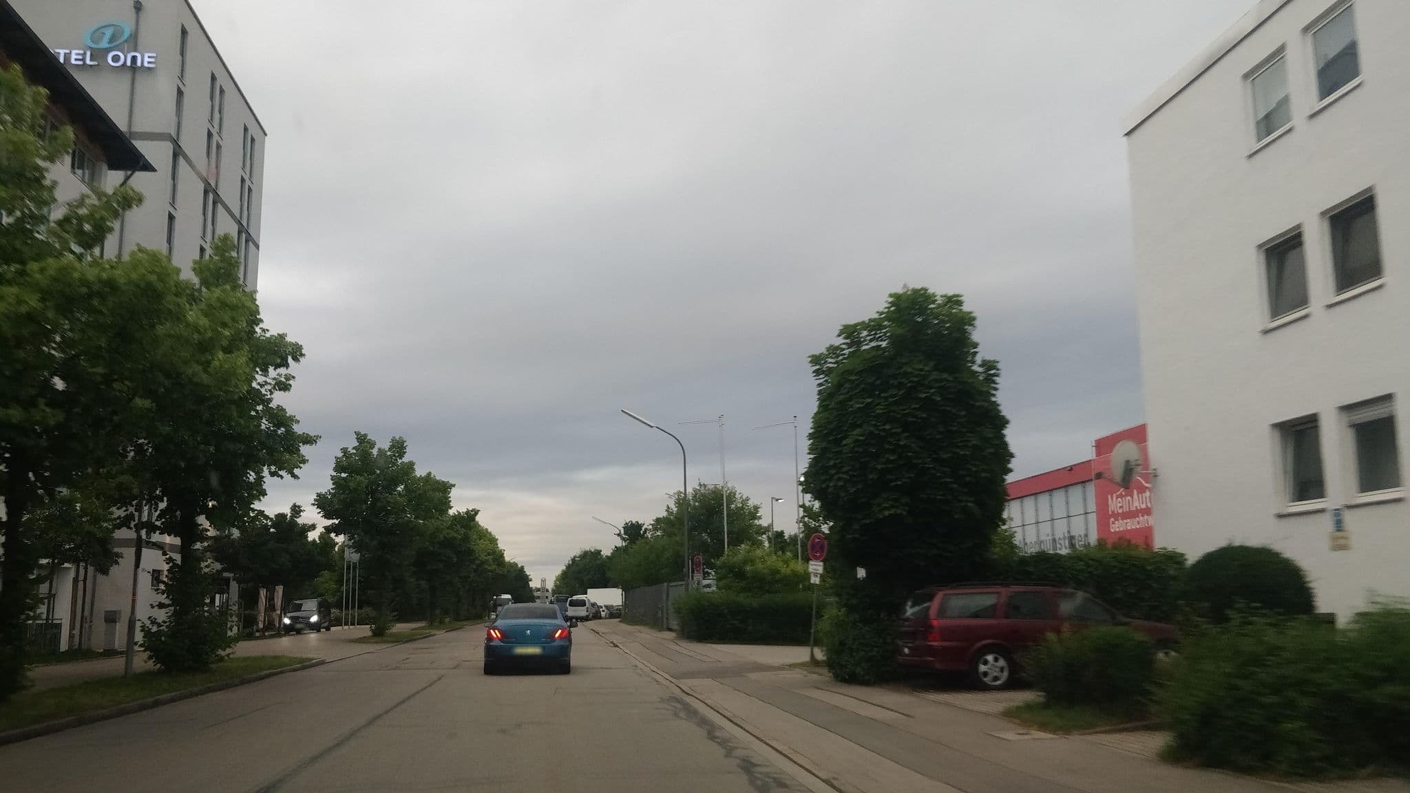 Street view near Ibis Budget München Garching, Garching — © Mapper16 (CC BY-SA · Mapillary)