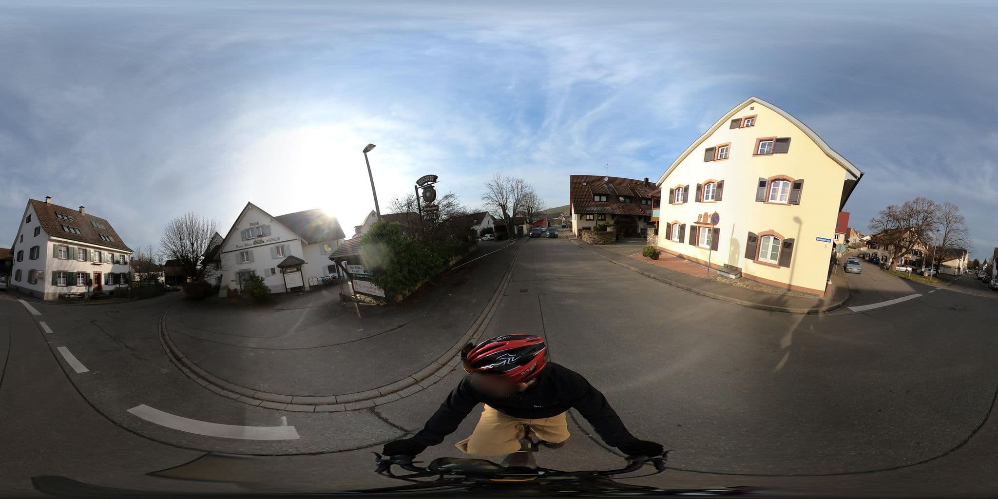 Street view near Zum alten Salzfaß, Efringen-Kirchen — © RadNETZ (CC BY-SA · Mapillary)