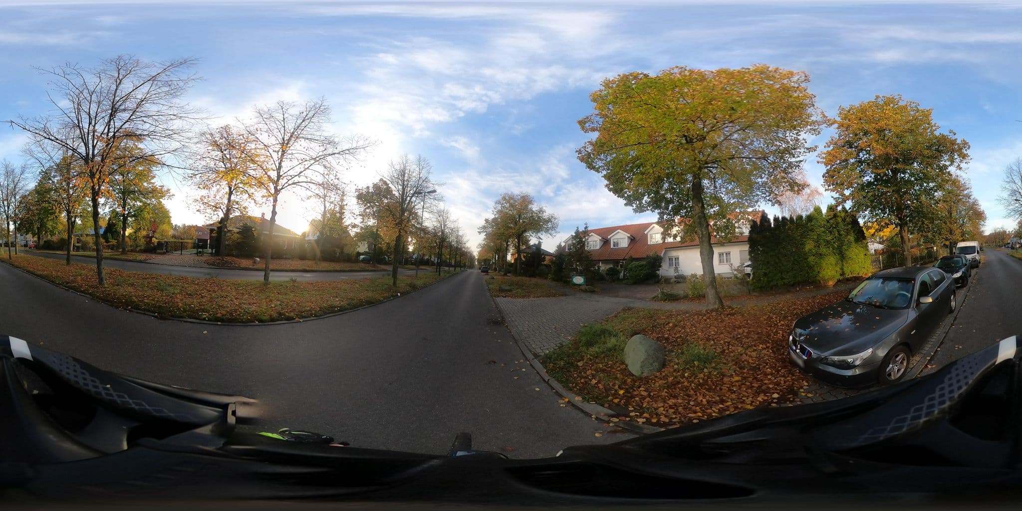 Street view near Hotel Lindenstraße, Neuenhagen — © stefanhrt (CC BY-SA · Mapillary)